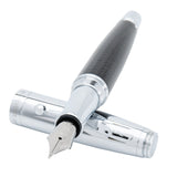 Monteverde Invincia Chrome/Carbon Fiber CT Fountain Pen