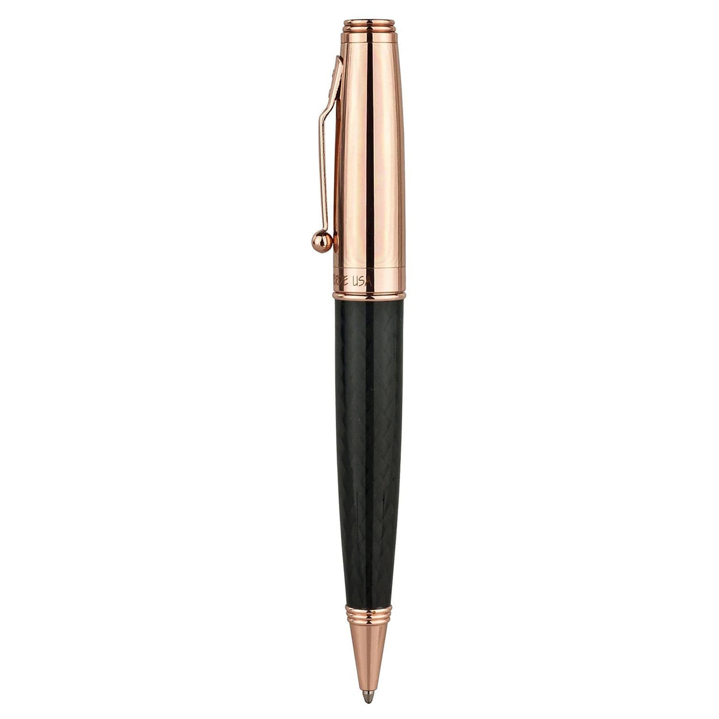 Monteverde Invincia Rose Gold/Black RGT Ballpoint Pen MV40060