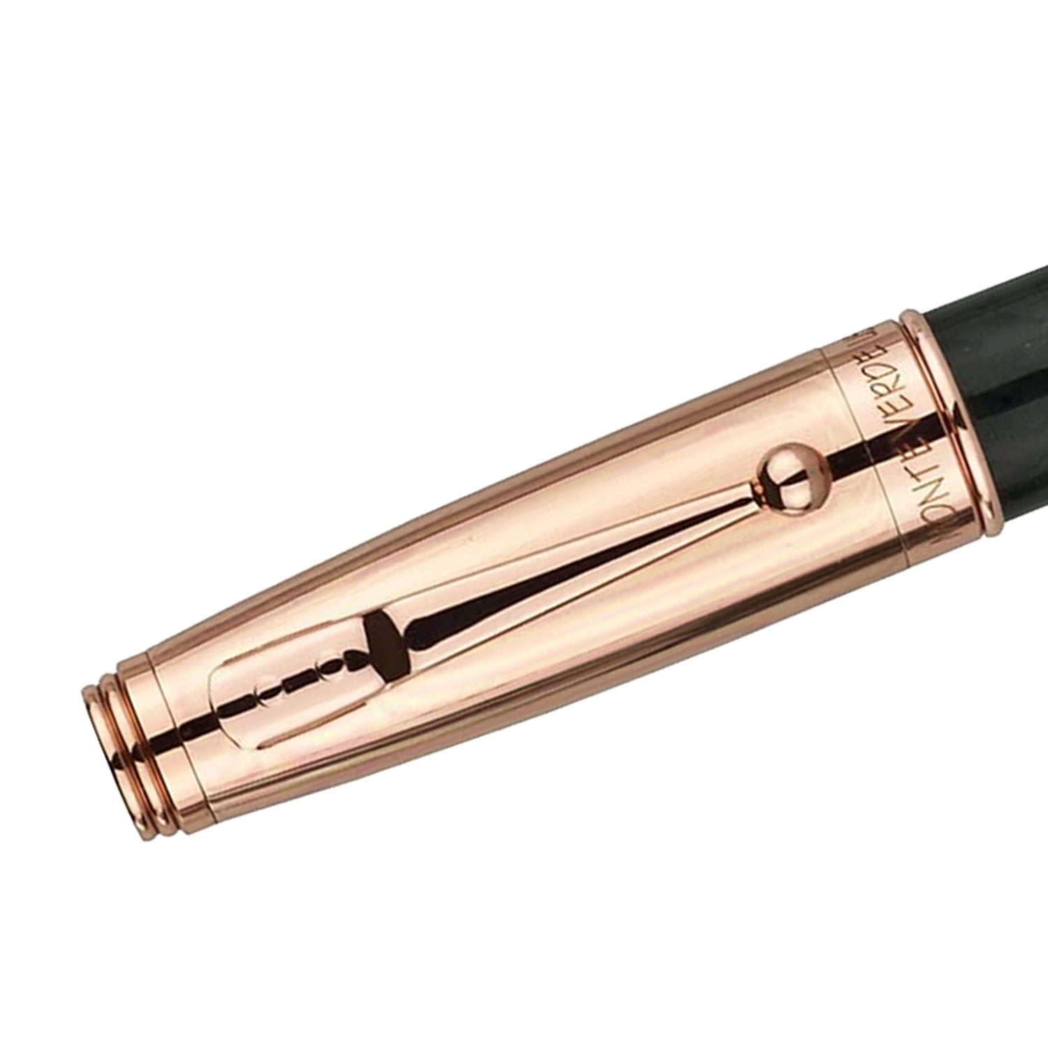 Monteverde Invincia Rose Gold/Black RGT Ballpoint Pen MV40060