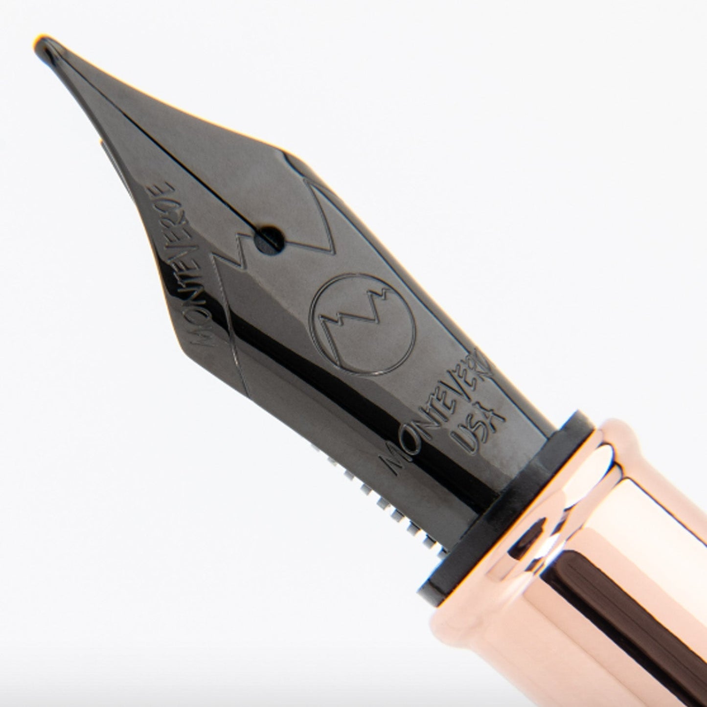Monteverde Invincia Rose Gold/Black RGT Fountain Pen
