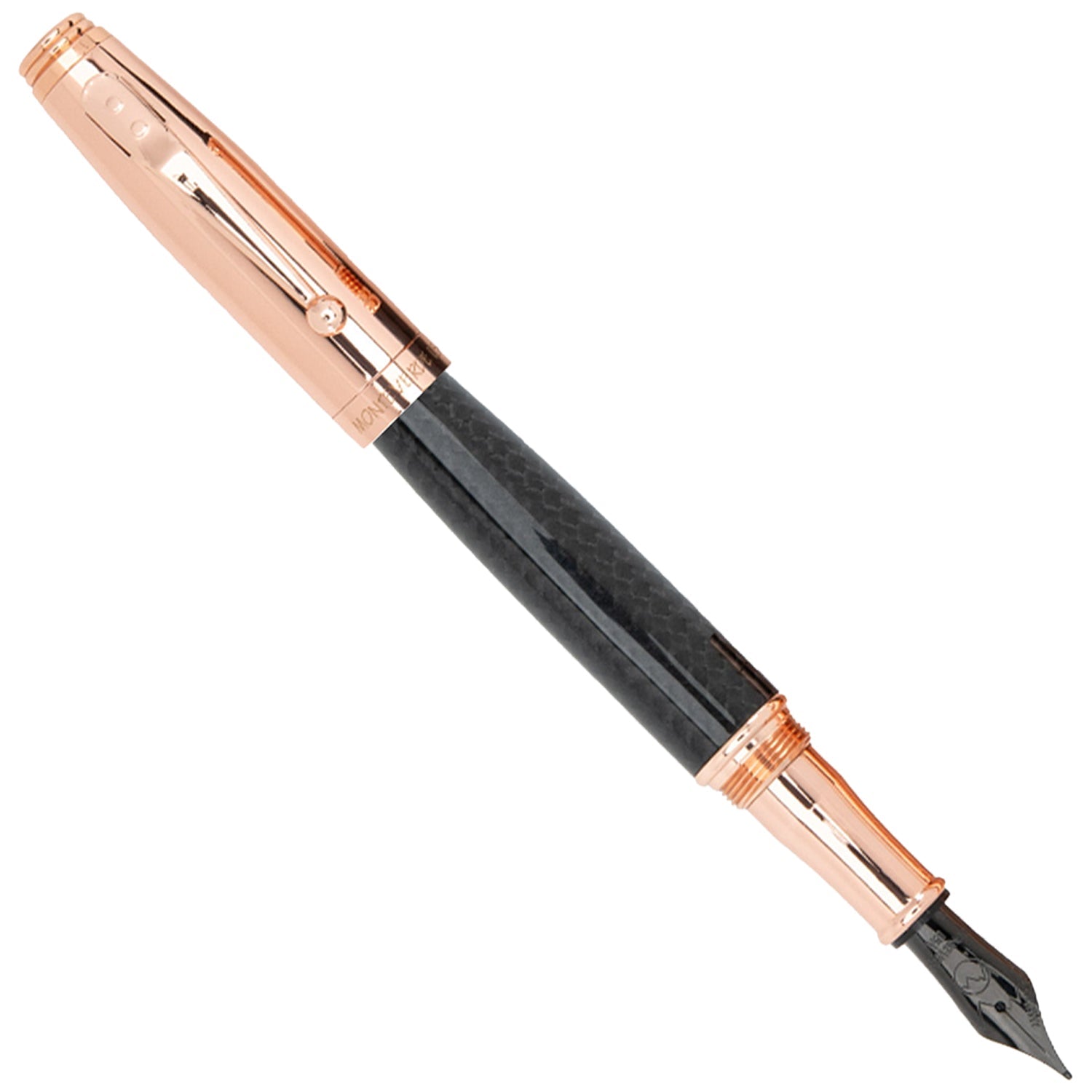 Monteverde Invincia Rose Gold/Black RGT Fountain Pen