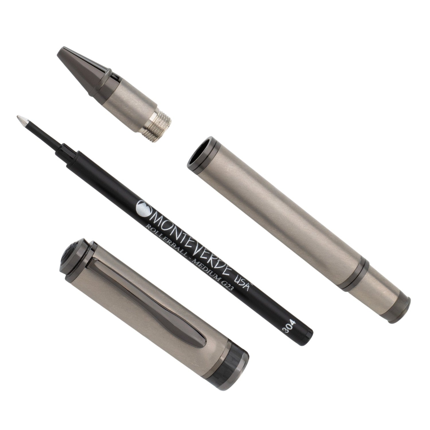 Monteverde Innova TI Titanium PVD Roller Ball Pen MV47008 (Limited Edition)