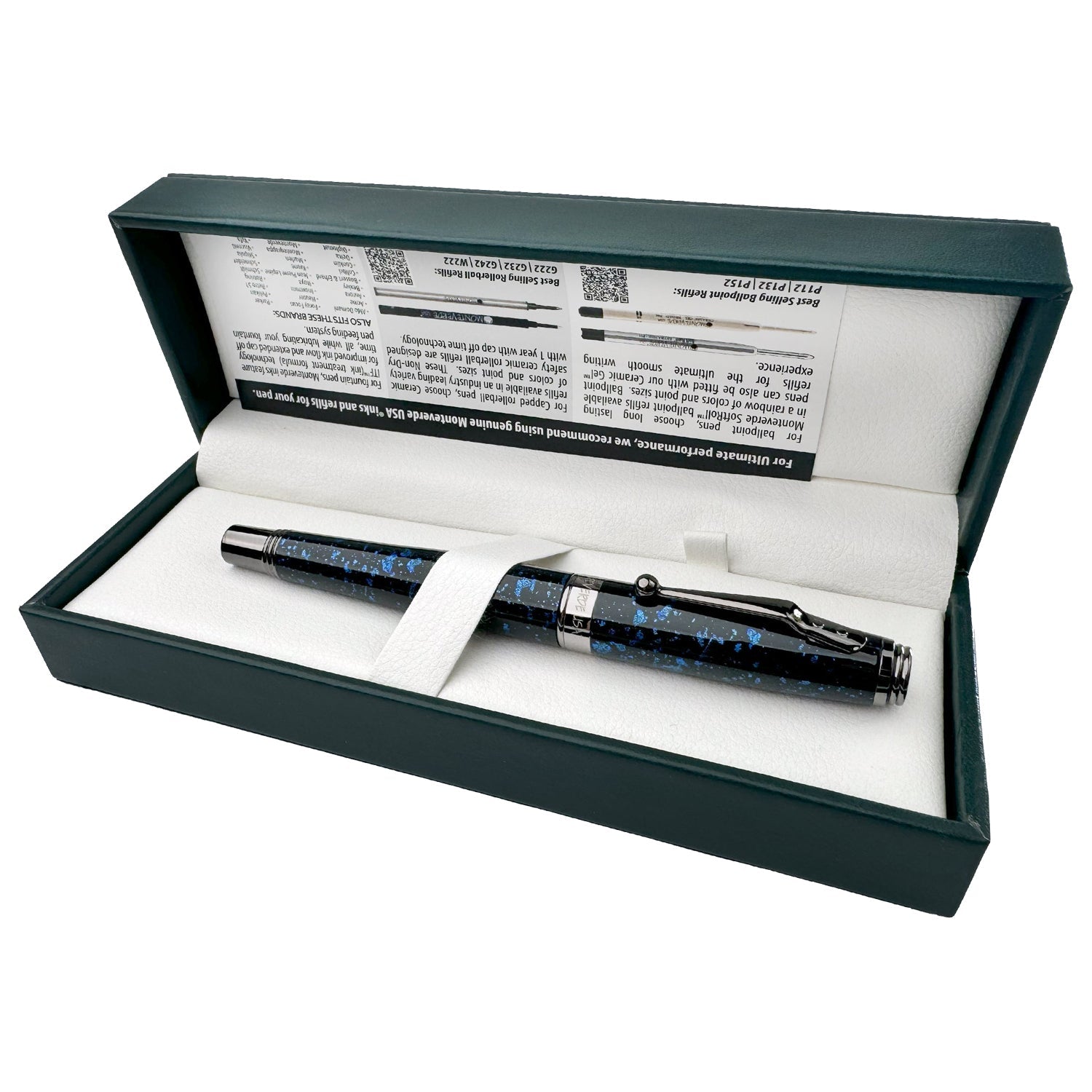 Monteverde Invincia Vega Starlight Blue RT Fountain Pen