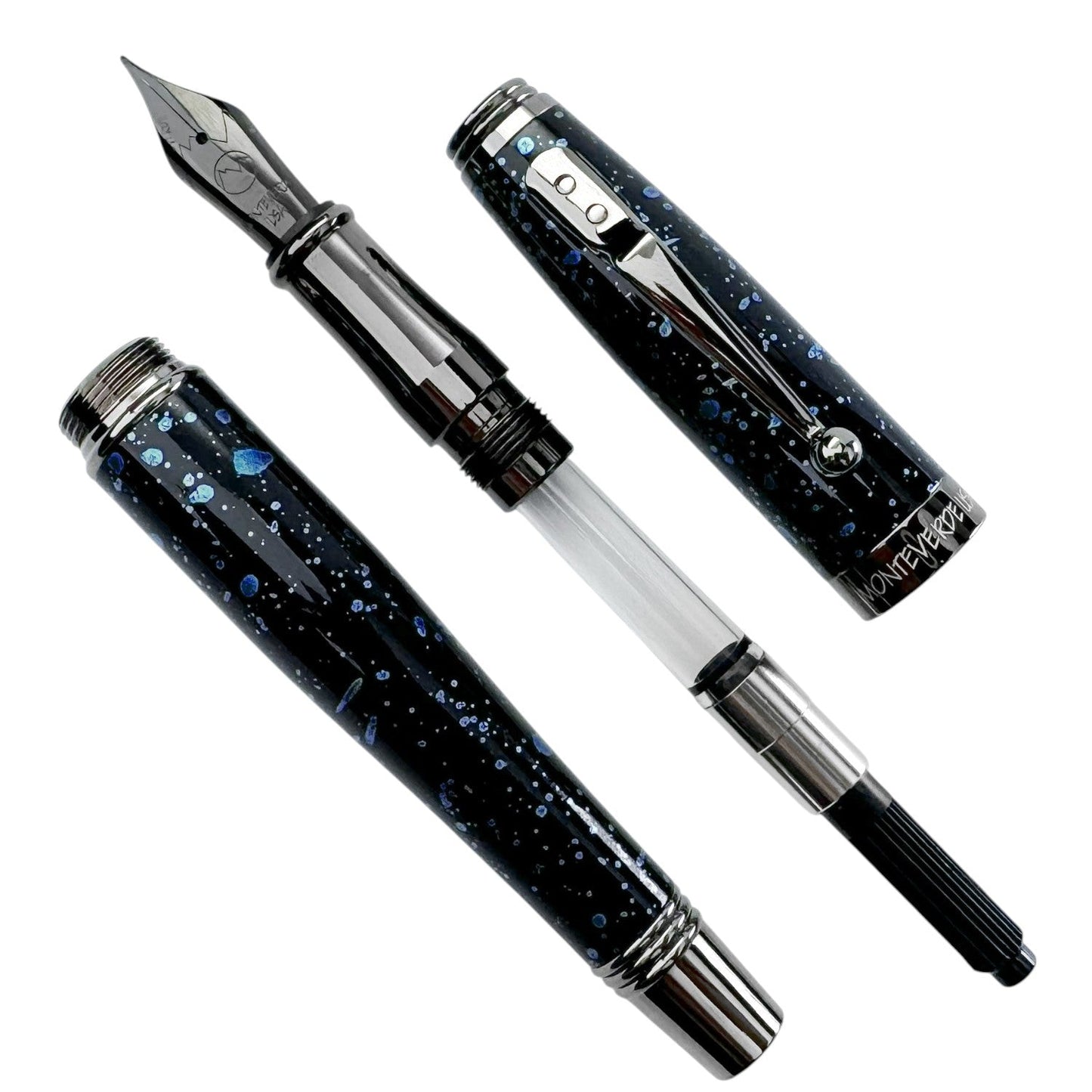 Monteverde Invincia Vega Starlight Blue RT Fountain Pen