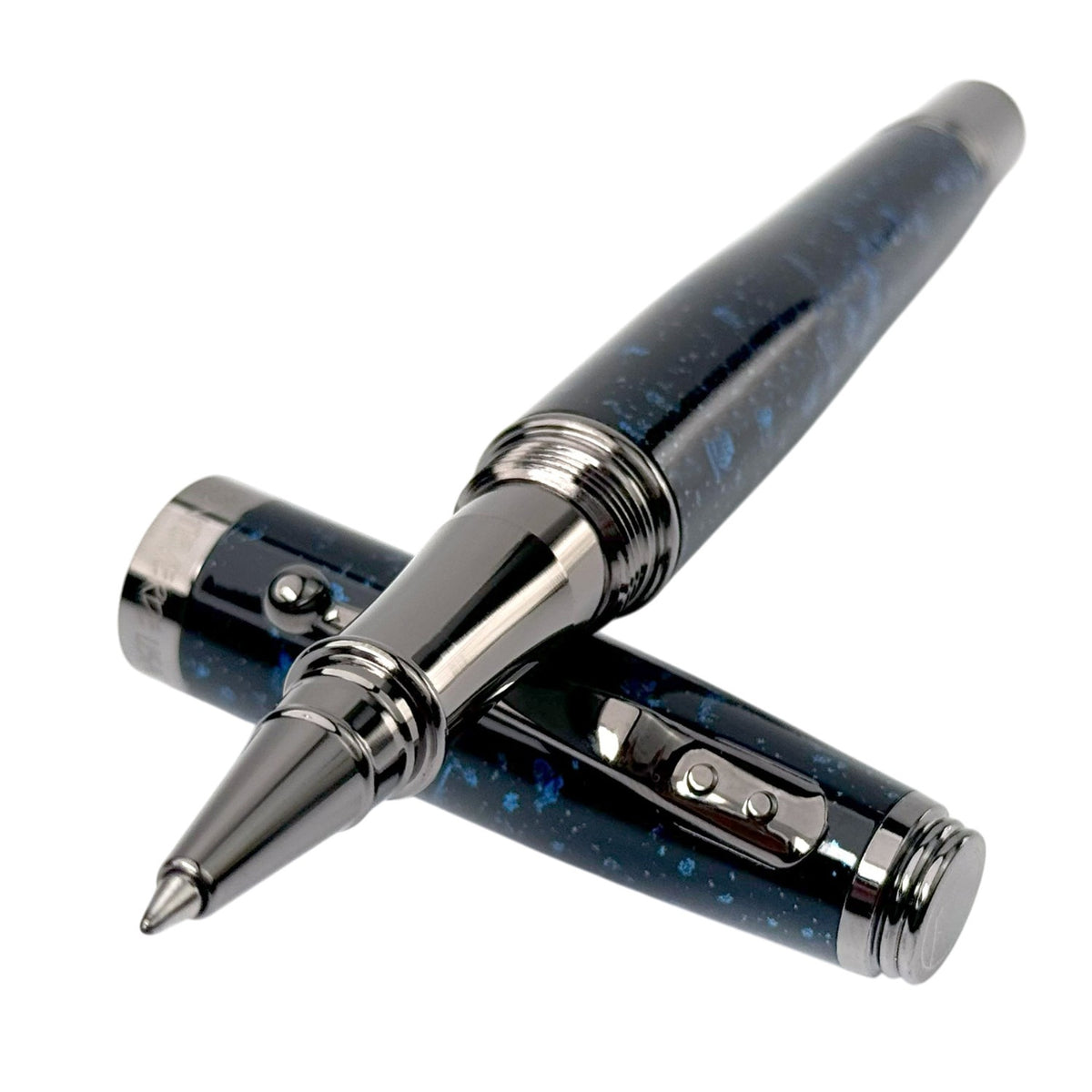 Monteverde Invincia Vega Starlight Blue RT Roller Ball Pen MV42568