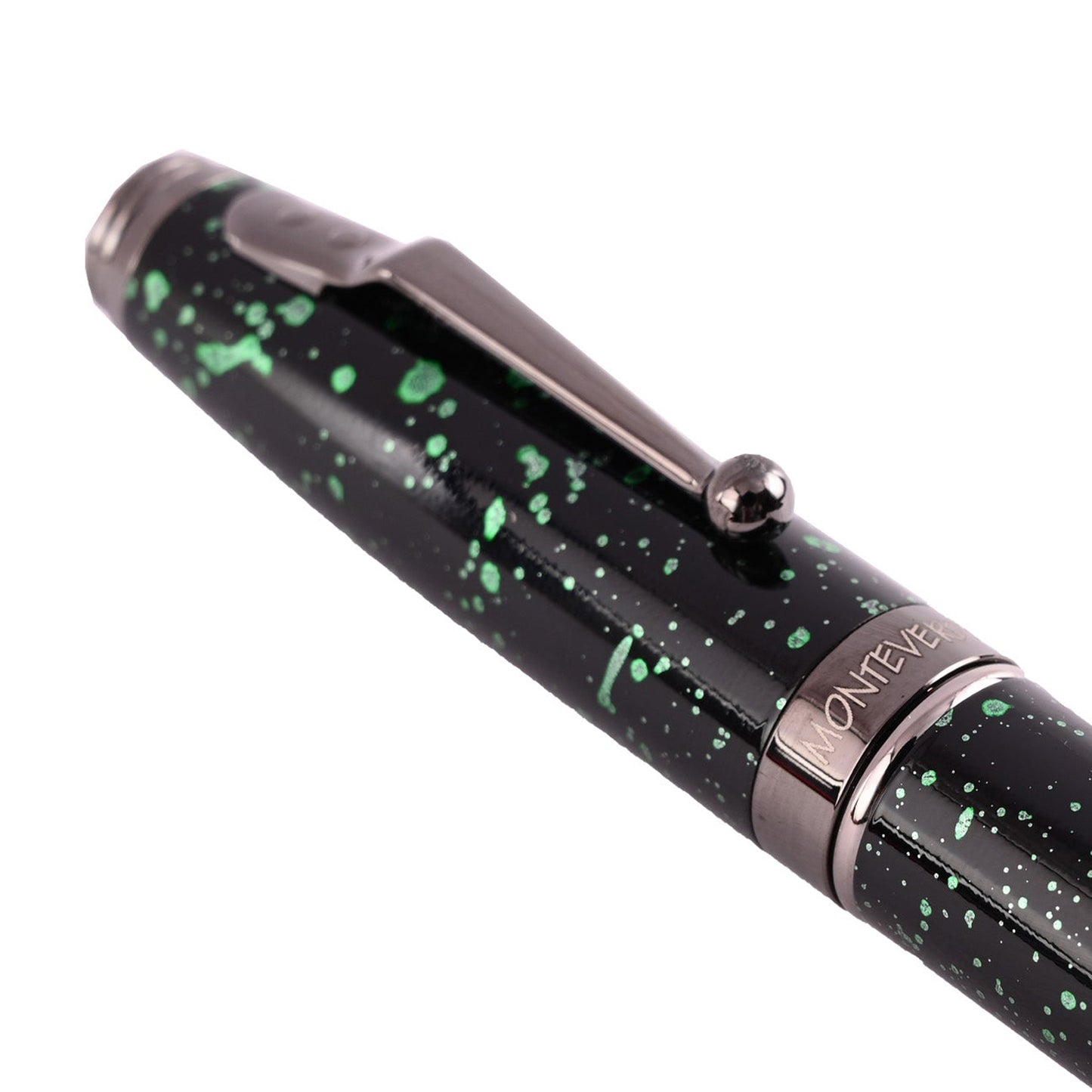 Monteverde Invincia Vega Starlight Green RT Ballpoint Pen MV42577