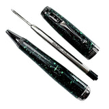 Monteverde Invincia Vega Starlight Green RT Ballpoint Pen MV42577