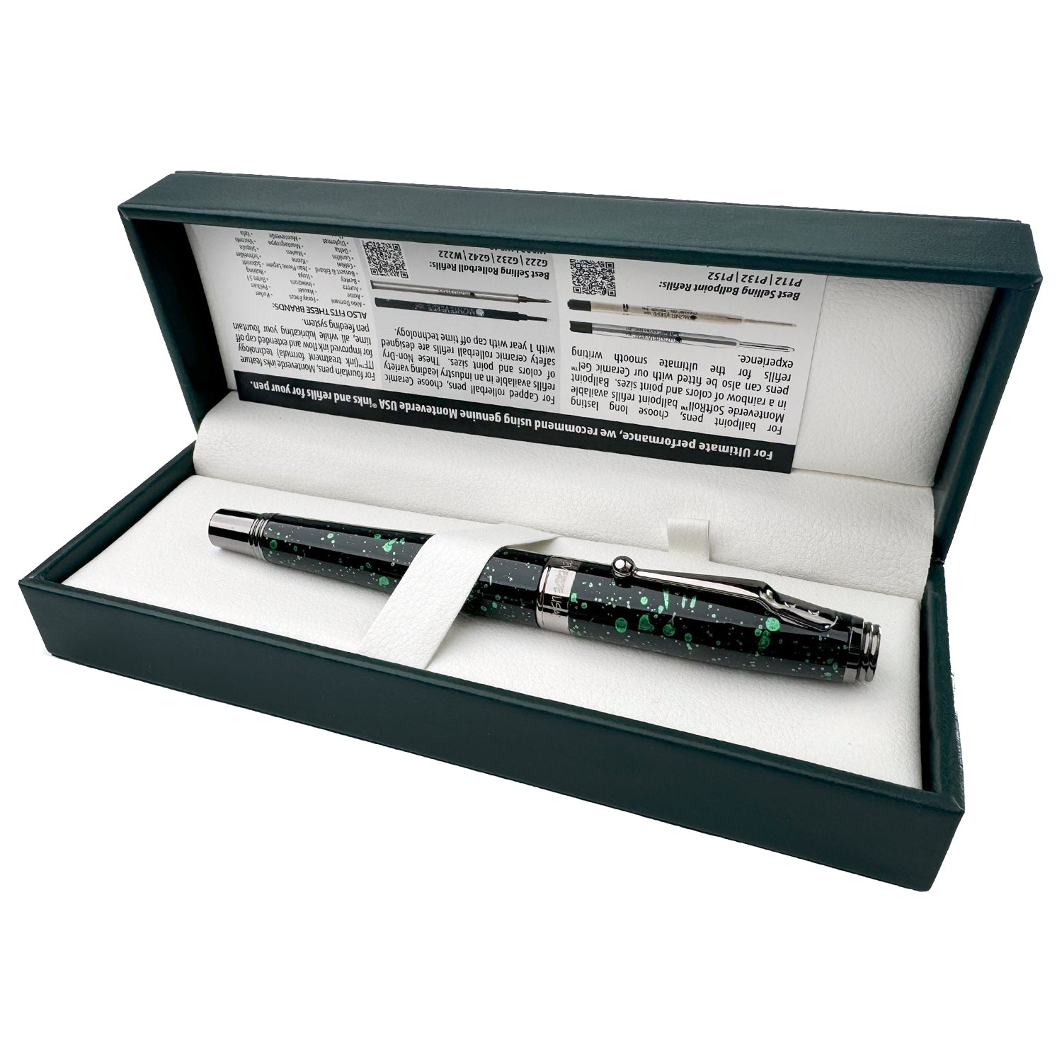 Monteverde Invincia Vega Starlight Green RT Fountain Pen