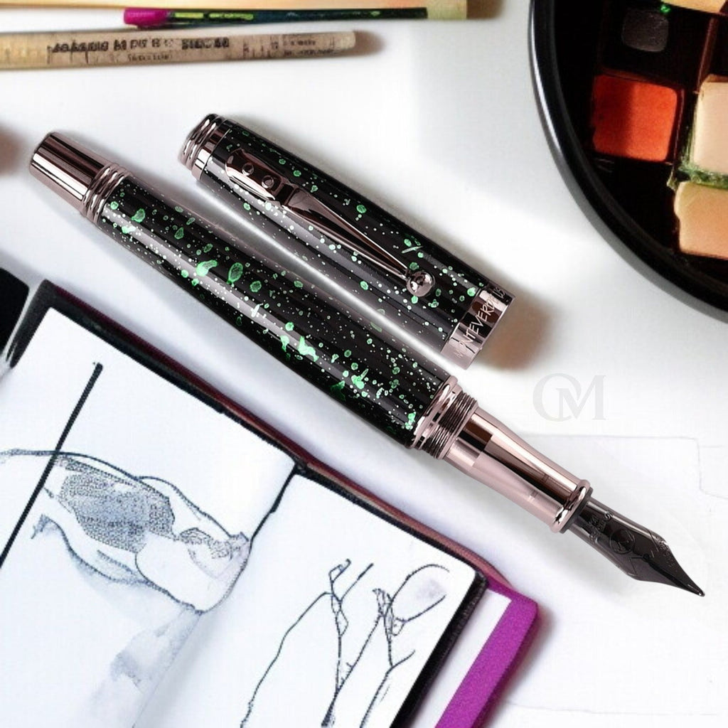 Monteverde Invincia Vega Starlight Green RT Fountain Pen