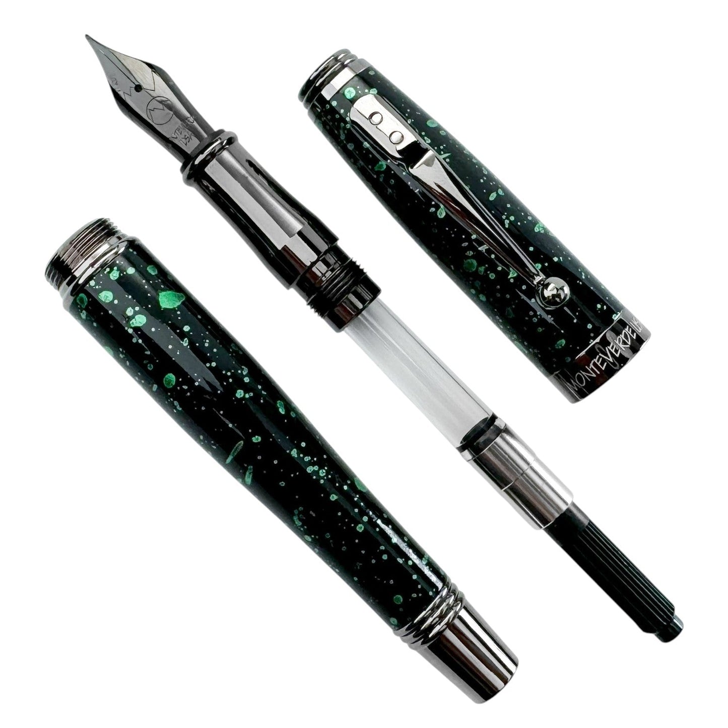 Monteverde Invincia Vega Starlight Green RT Fountain Pen