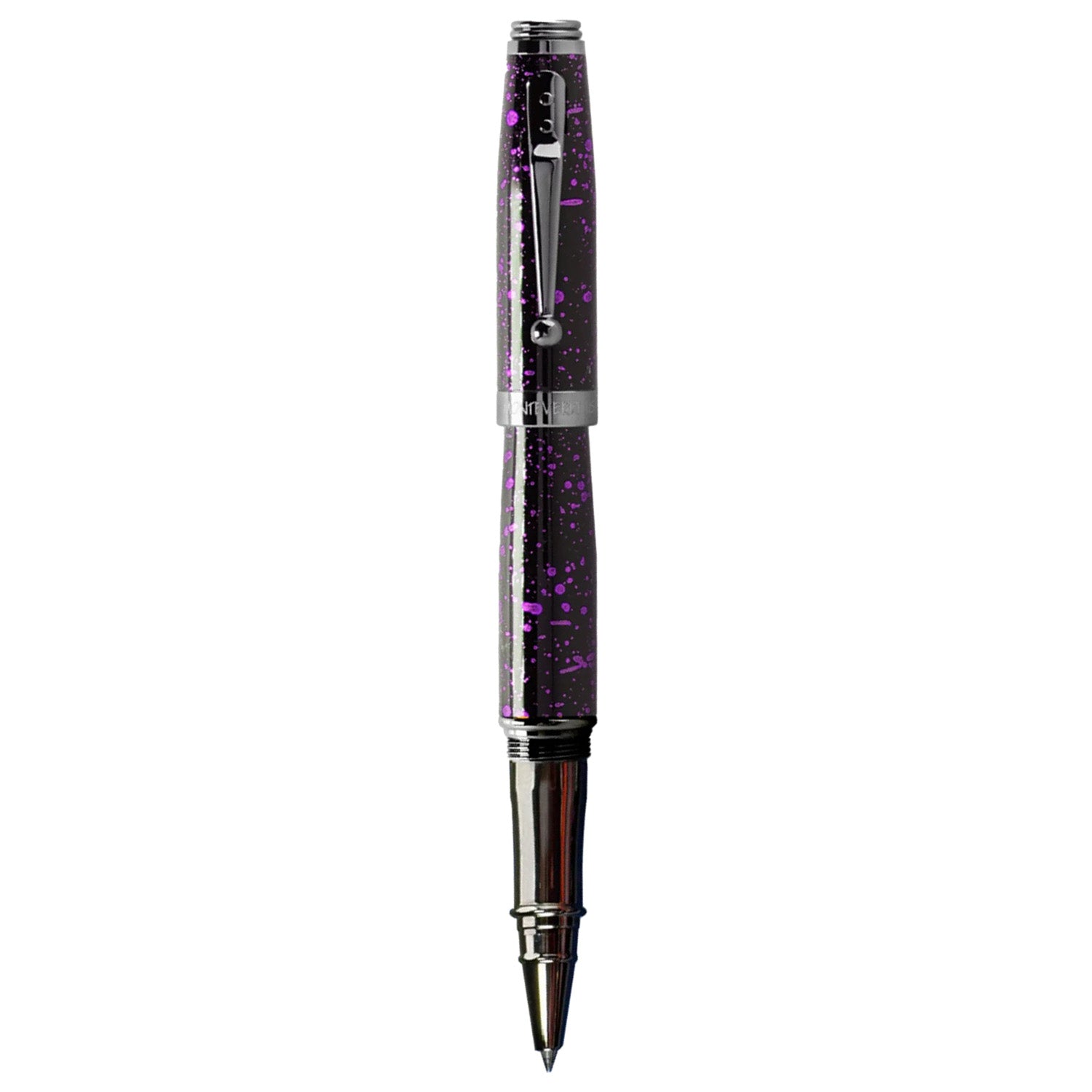 Monteverde Invincia Vega Starlight Purple RT Roller Ball Pen MV42598