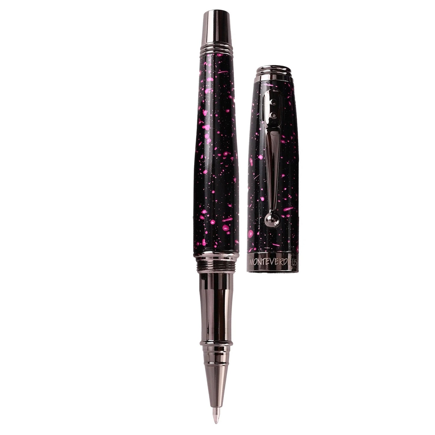 Monteverde Invincia Vega Starlight Purple RT Roller Ball Pen MV42598