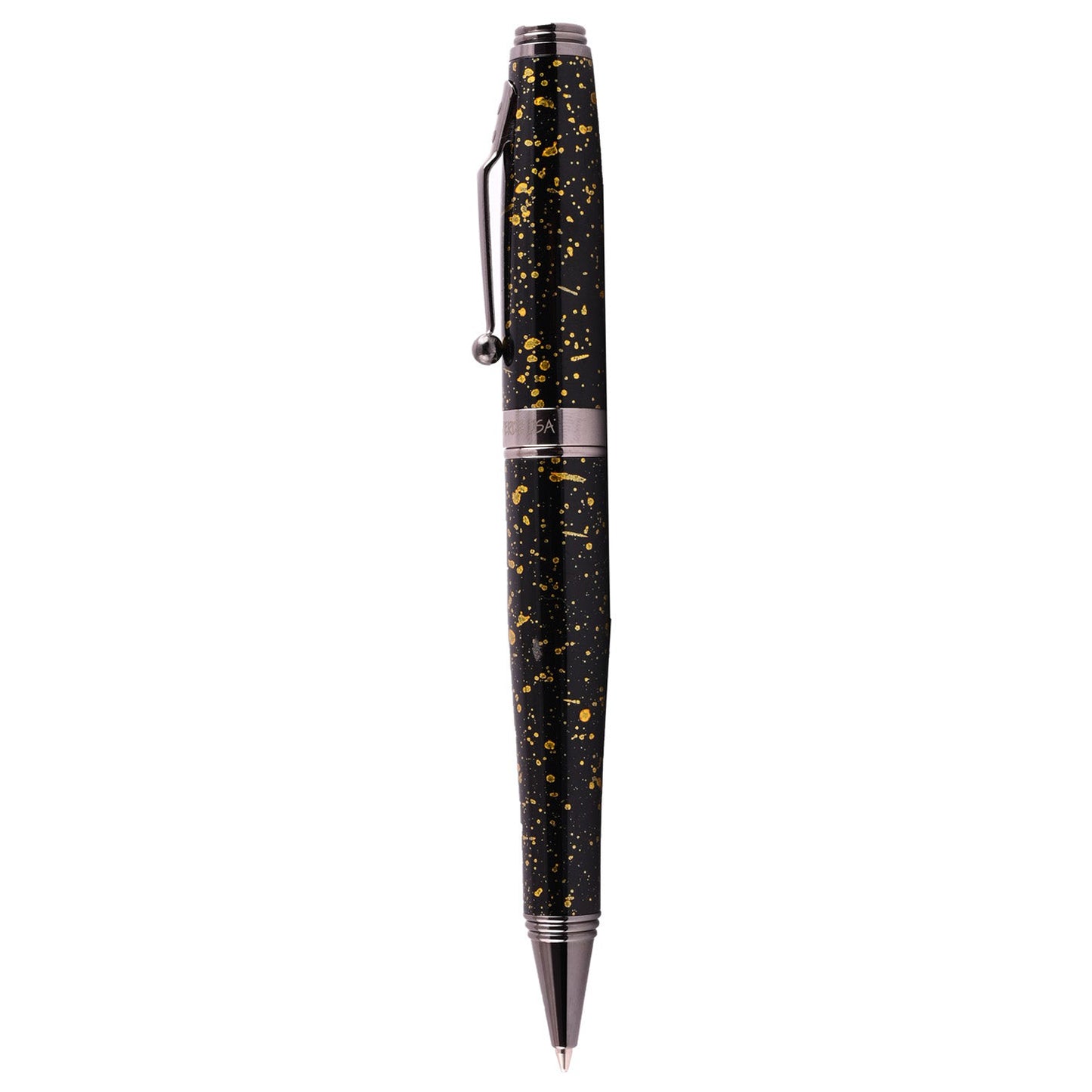 Monteverde Invincia Vega Starlight Yellow RT Ballpoint Pen MV42607