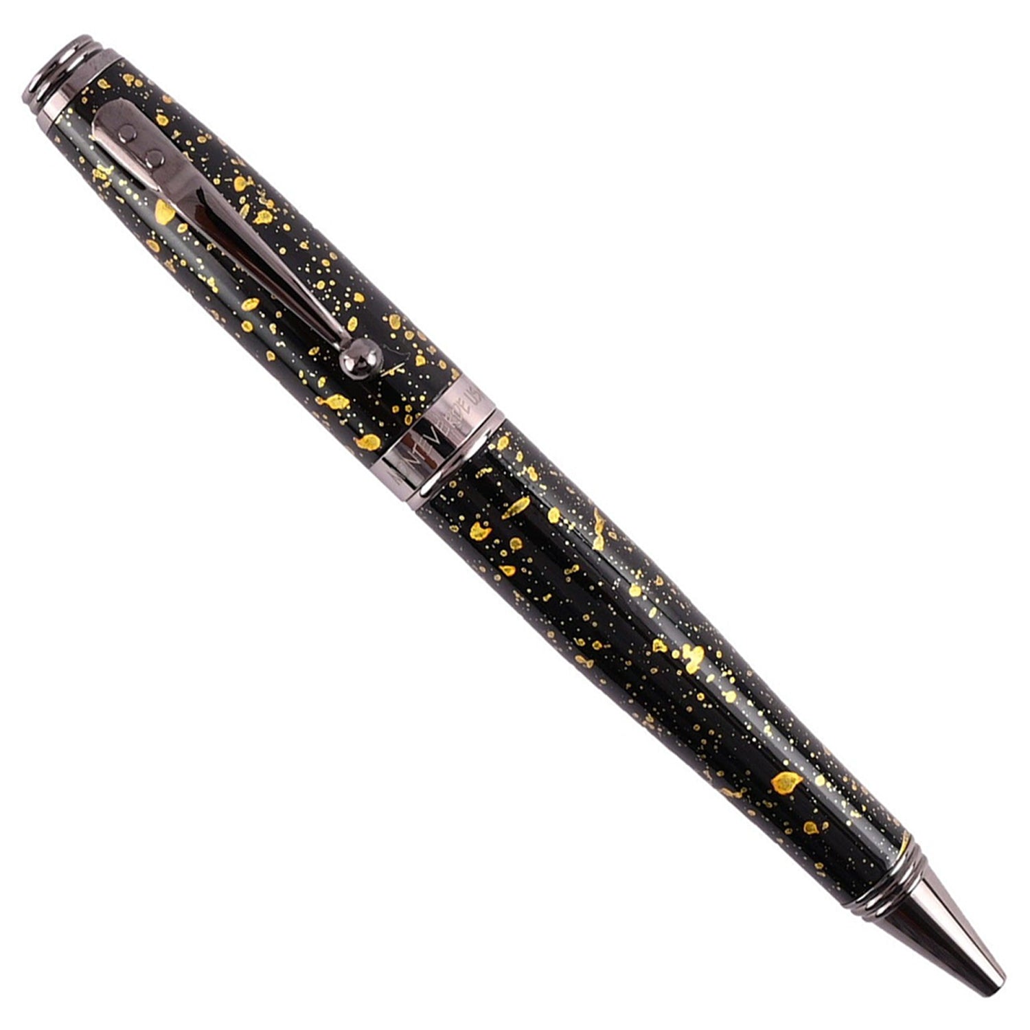 Monteverde Invincia Vega Starlight Yellow RT Ballpoint Pen MV42607