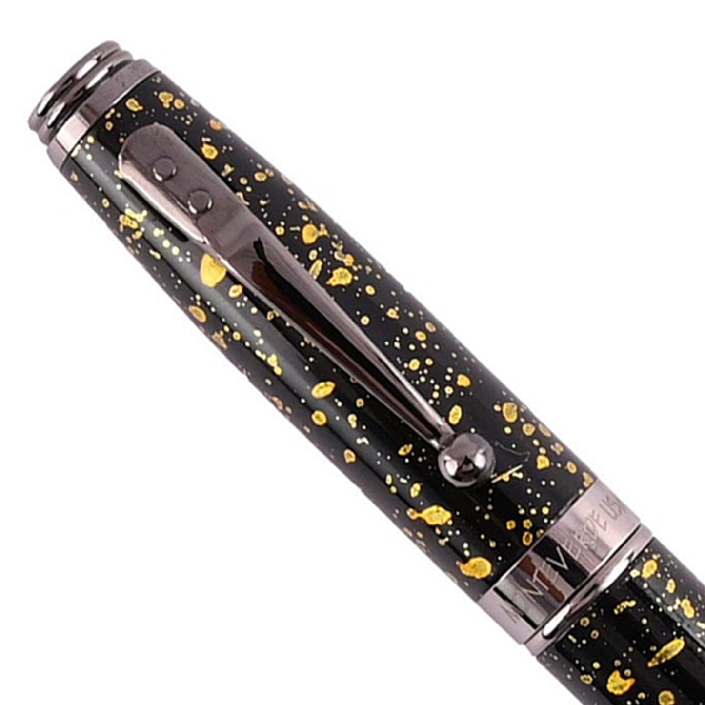Monteverde Invincia Vega Starlight Yellow RT Ballpoint Pen MV42607