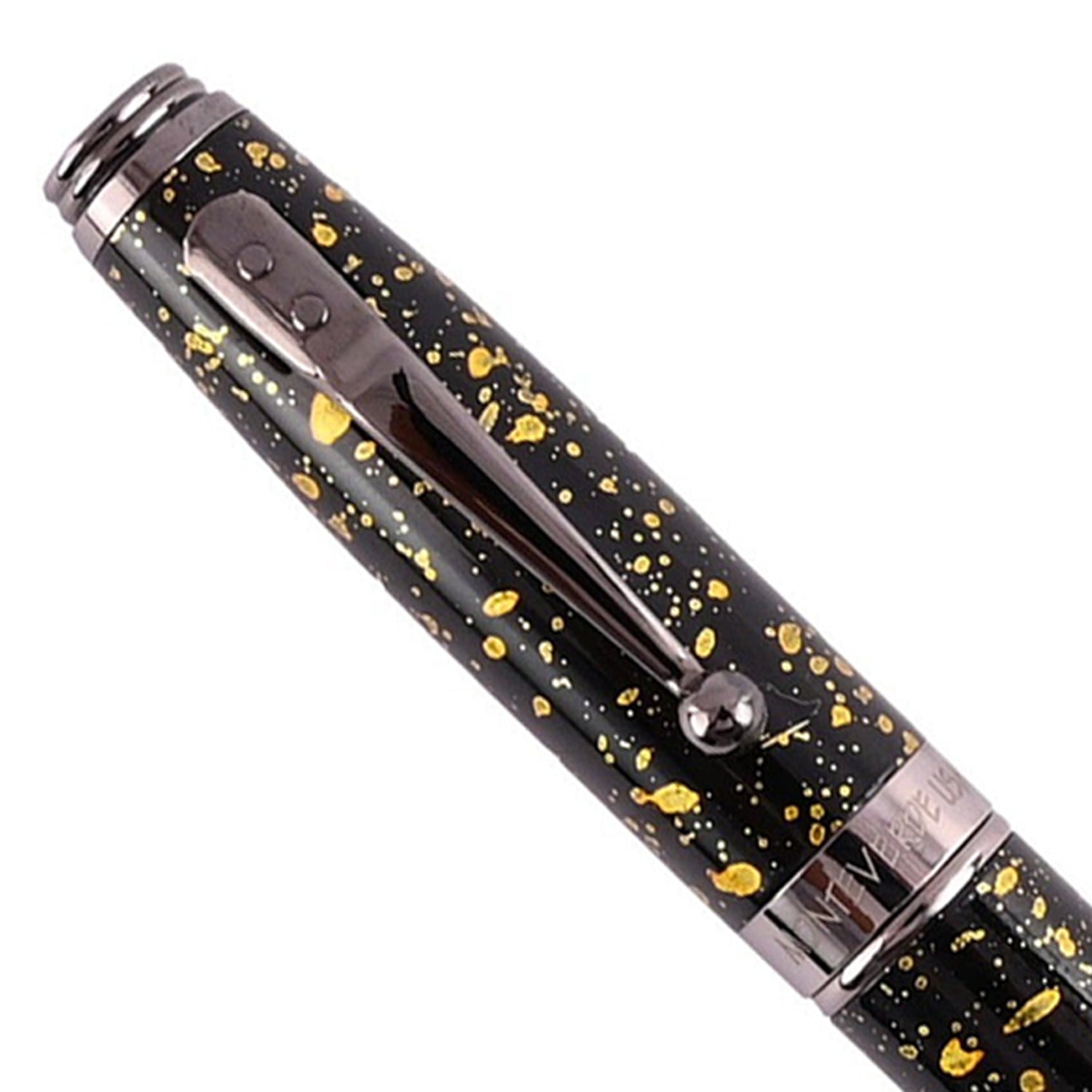Monteverde Invincia Vega Starlight Yellow RT Ballpoint Pen MV42607