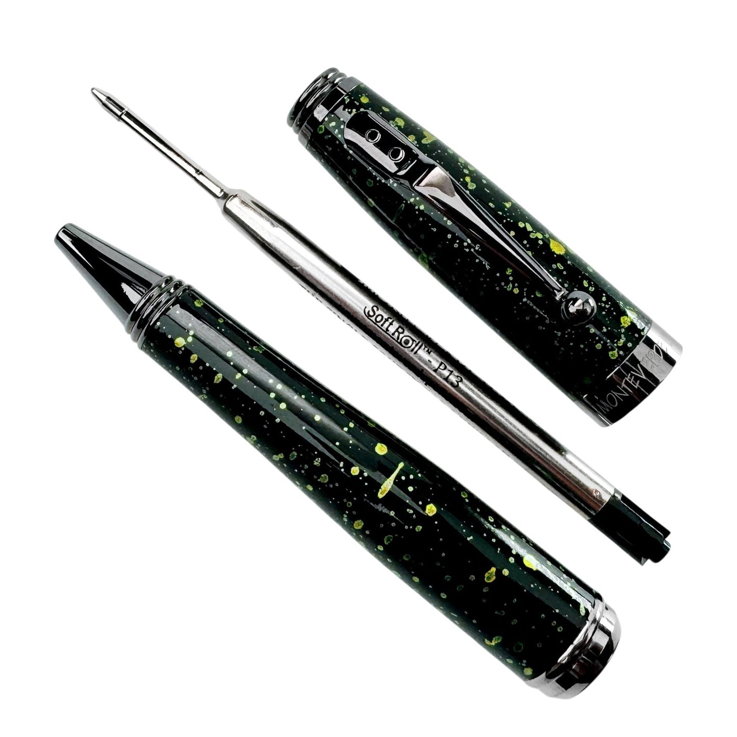 Monteverde Invincia Vega Starlight Yellow RT Ballpoint Pen MV42607