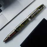 Monteverde Invincia Vega Starlight Yellow RT Roller Ball Pen MV42608