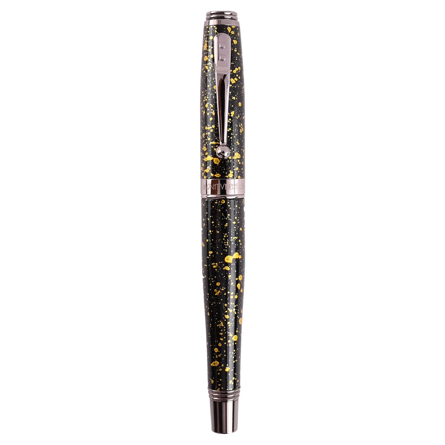 Monteverde Invincia Vega Starlight Yellow RT Roller Ball Pen MV42608