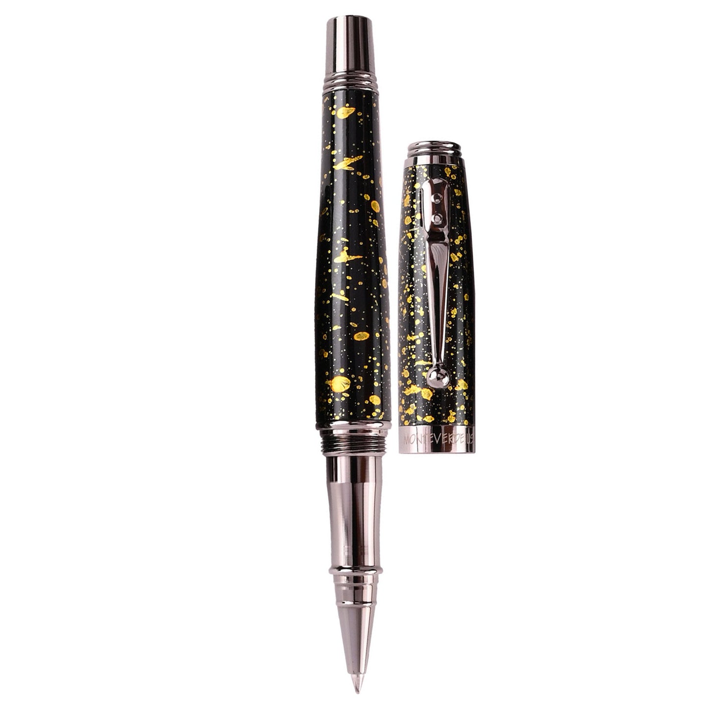 Monteverde Invincia Vega Starlight Yellow RT Roller Ball Pen MV42608