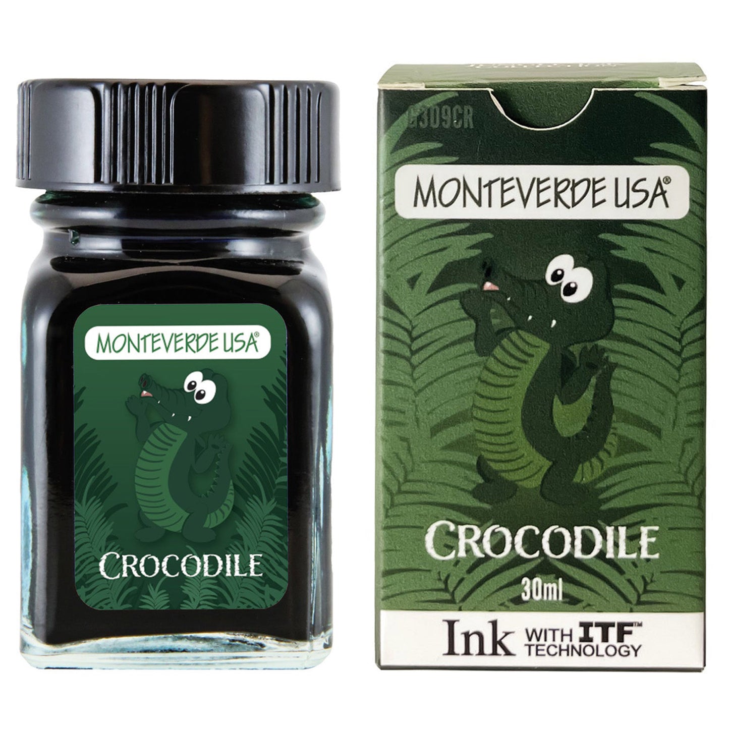 Monteverde Jungle Ink Bottle (Crocodile - 30 ML) G309CR