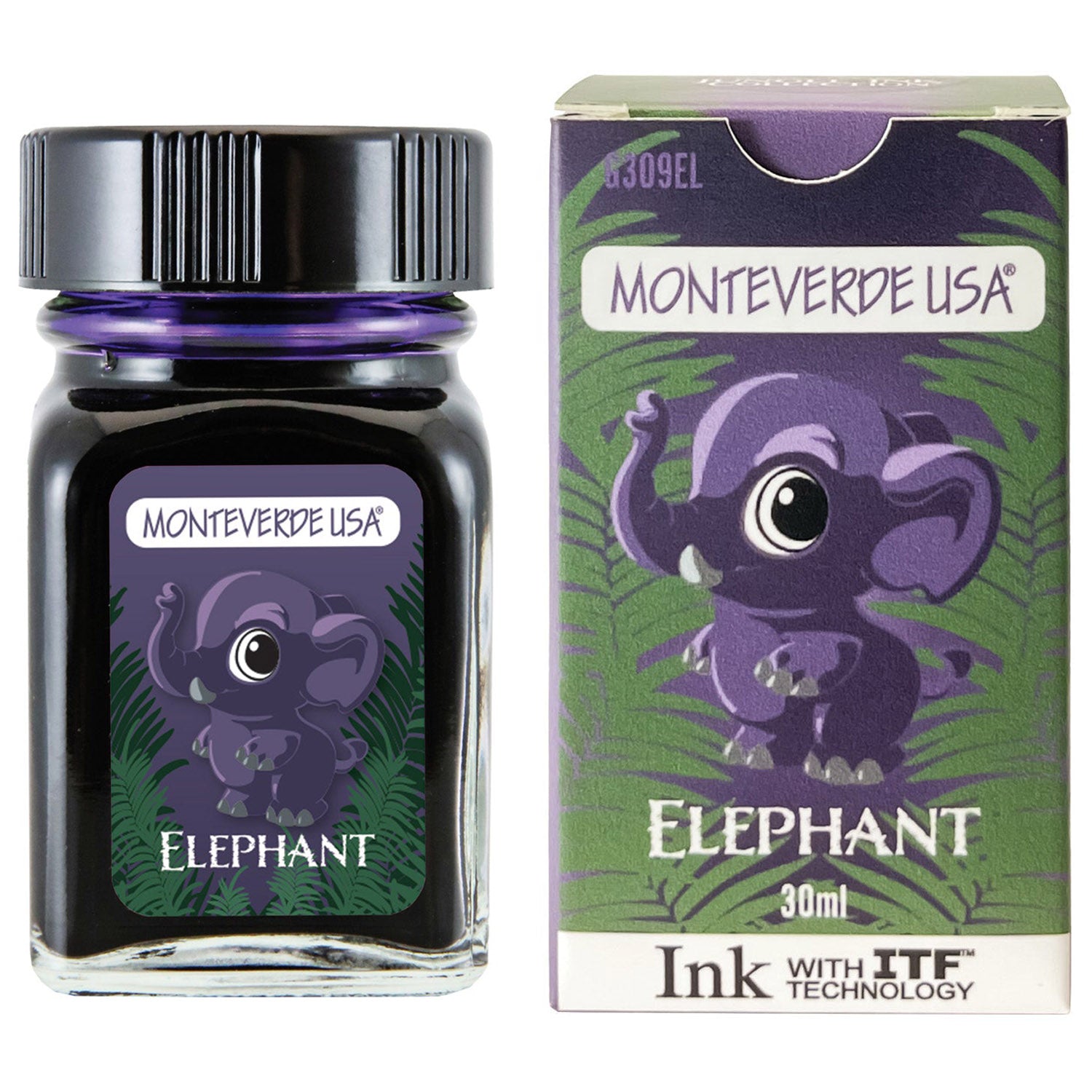 Monteverde Jungle Ink Bottle (Elephant - 30 ML) G309EL