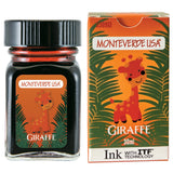 Monteverde Jungle Ink Bottle (Giraffe - 30 ML) G309GI