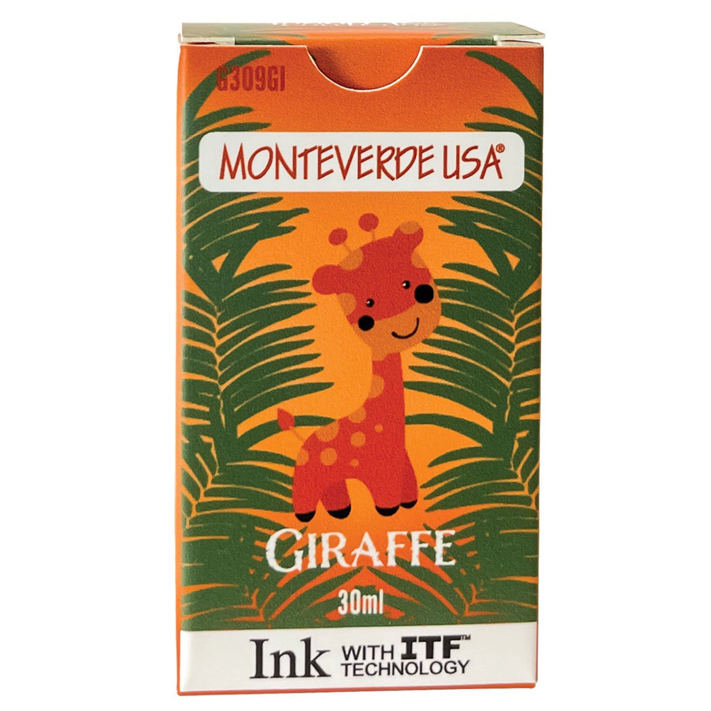 Monteverde Jungle Ink Bottle (Giraffe - 30 ML) G309GI