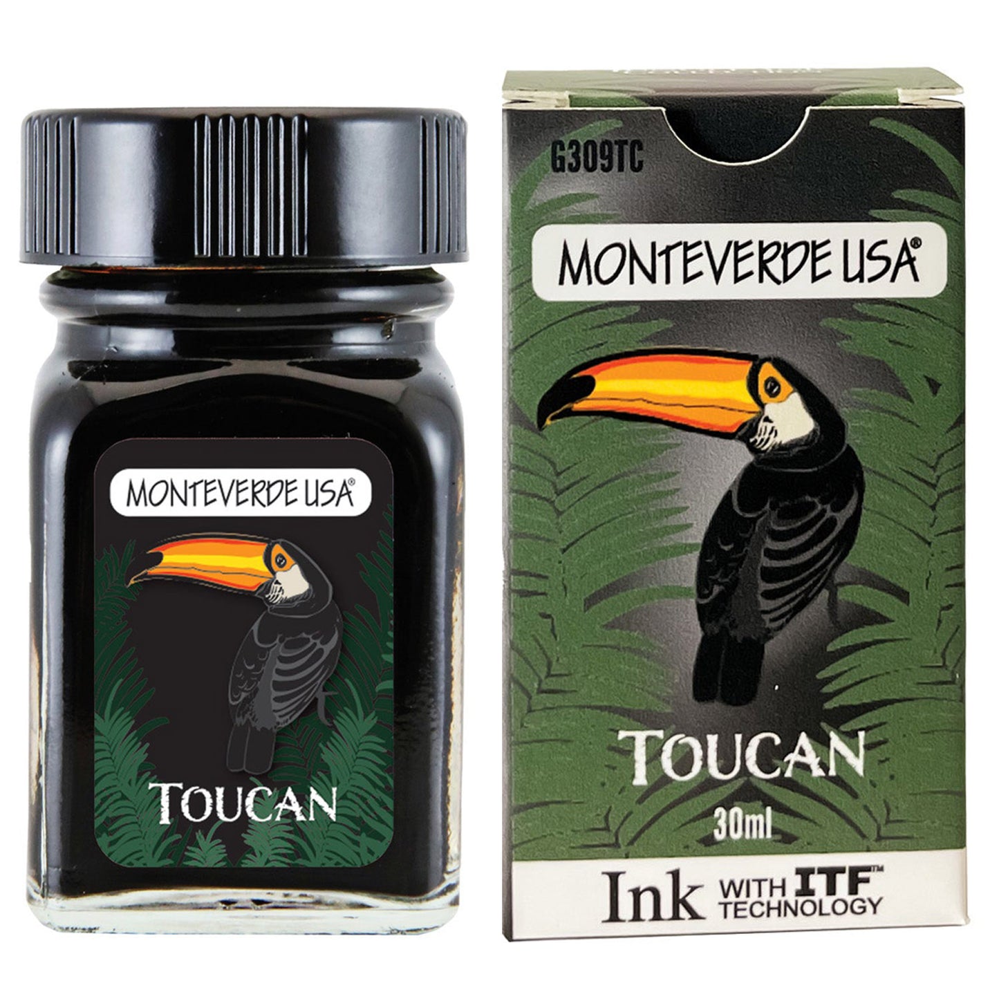 Monteverde Jungle Ink Bottle (Toucan - 30 ML) G309TC