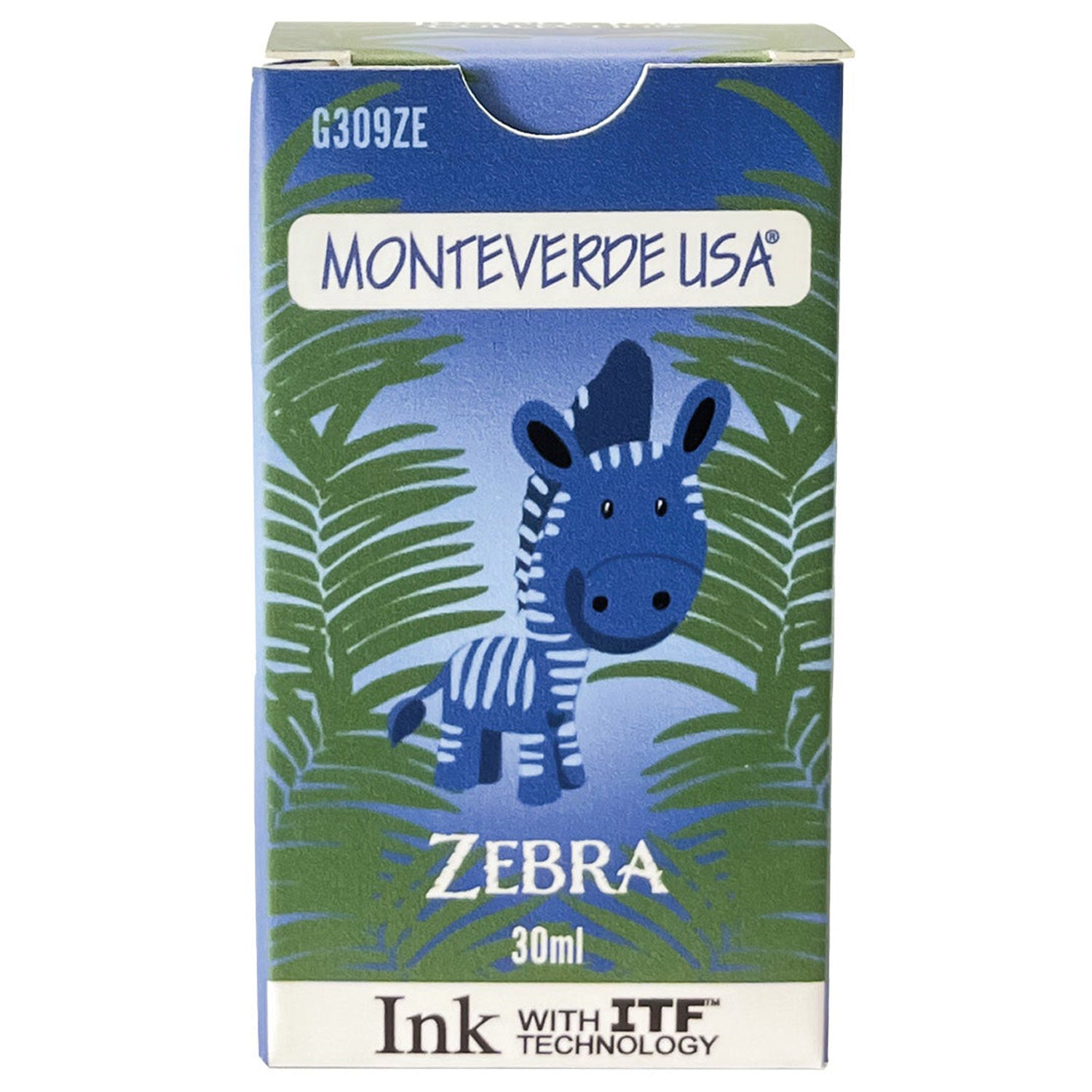 Monteverde Jungle Ink Bottle (Zebra - 30 ML) G309ZE
