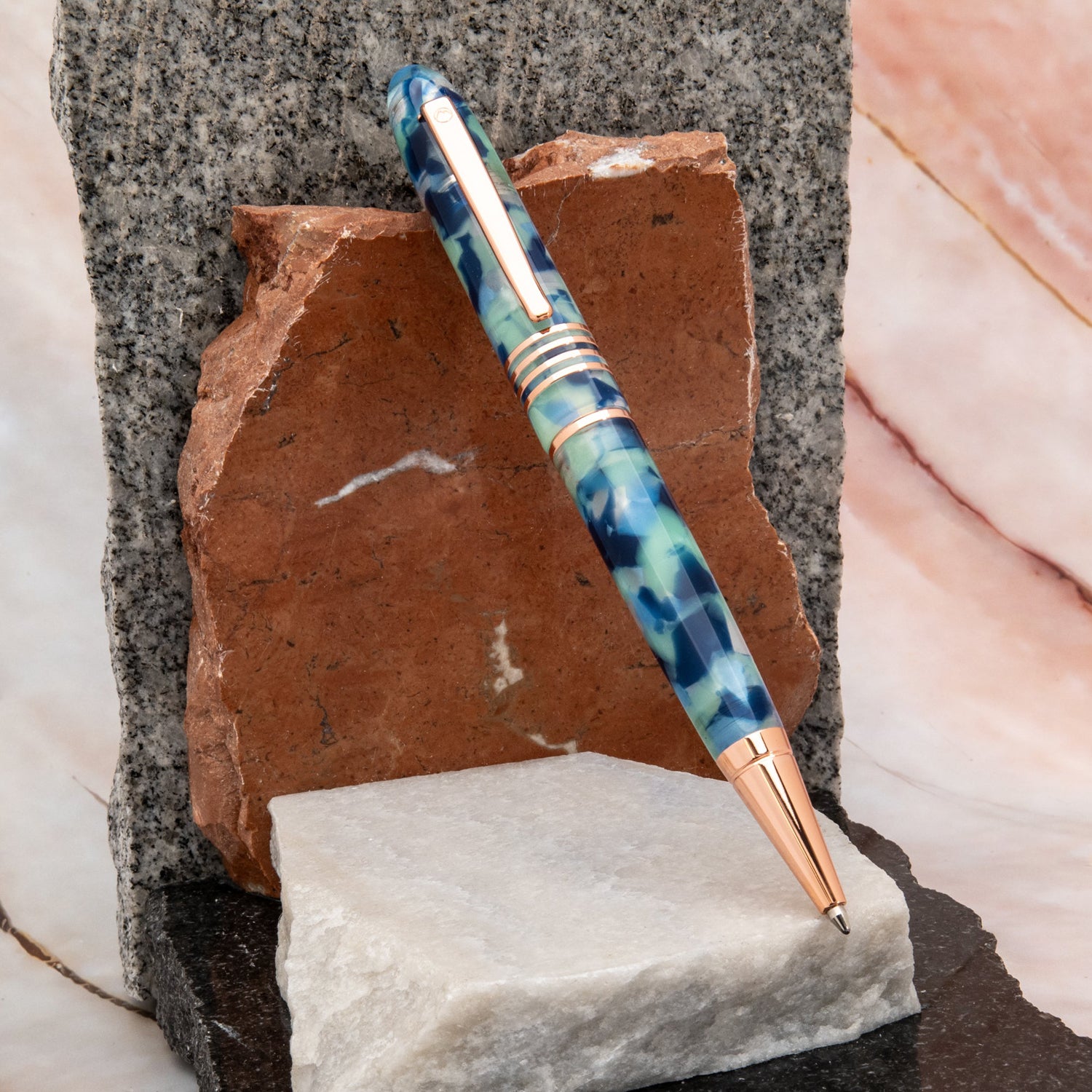 Monteverde Mountains of The World Blue RGT Ballpoint Pen MV41717