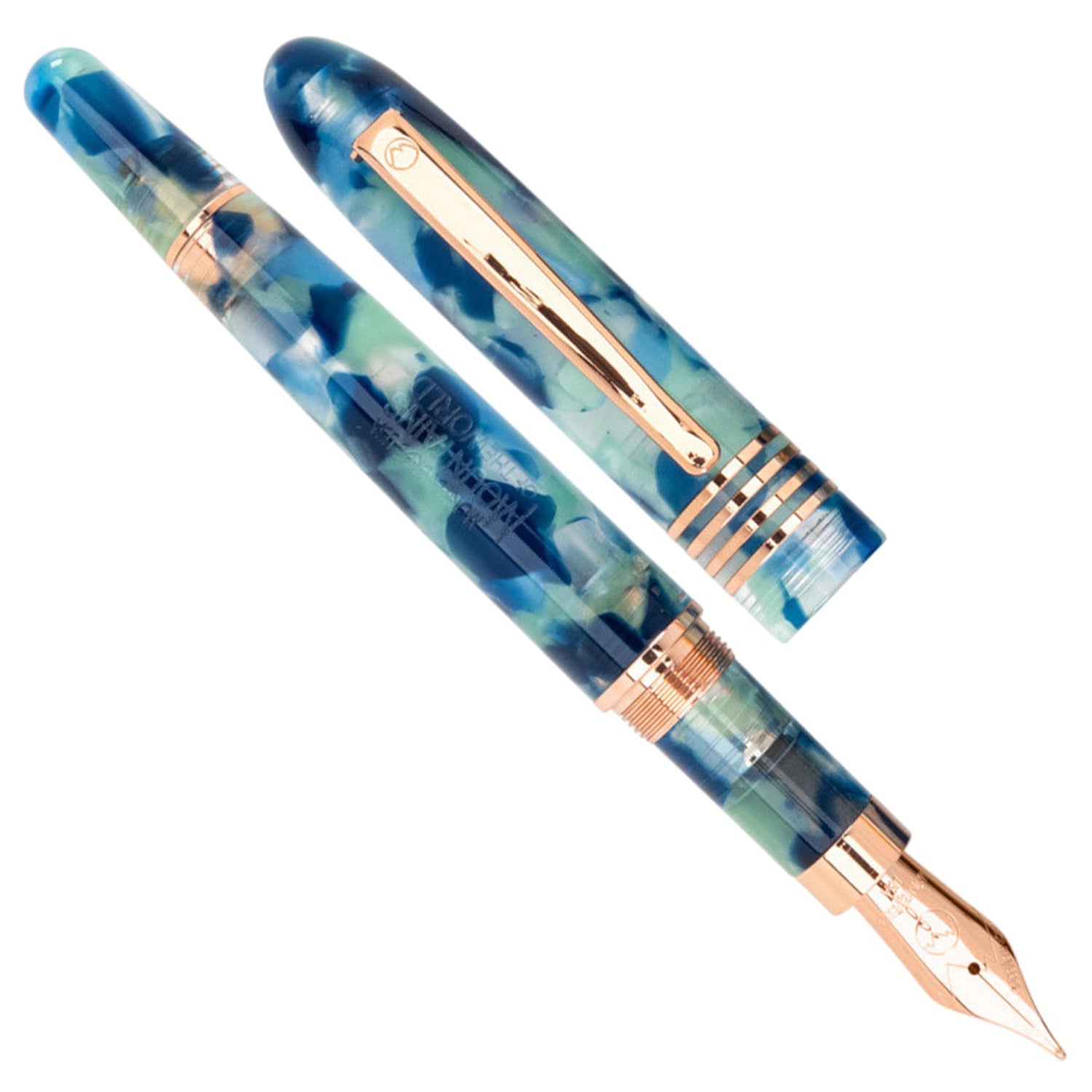 Monteverde Mountains of The World Blue RGT Fountain Pen