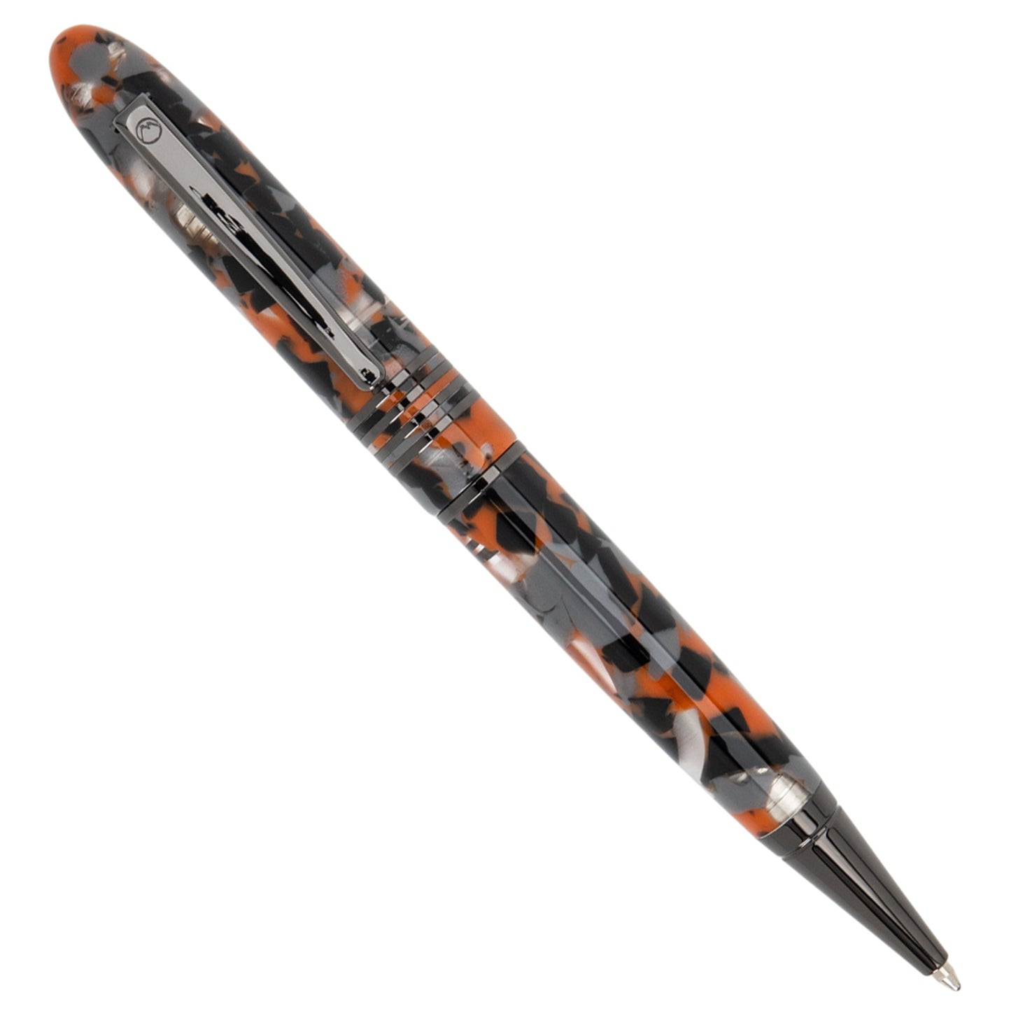 Monteverde Mountains of The World Orange PVD Ballpoint Pen MV41707