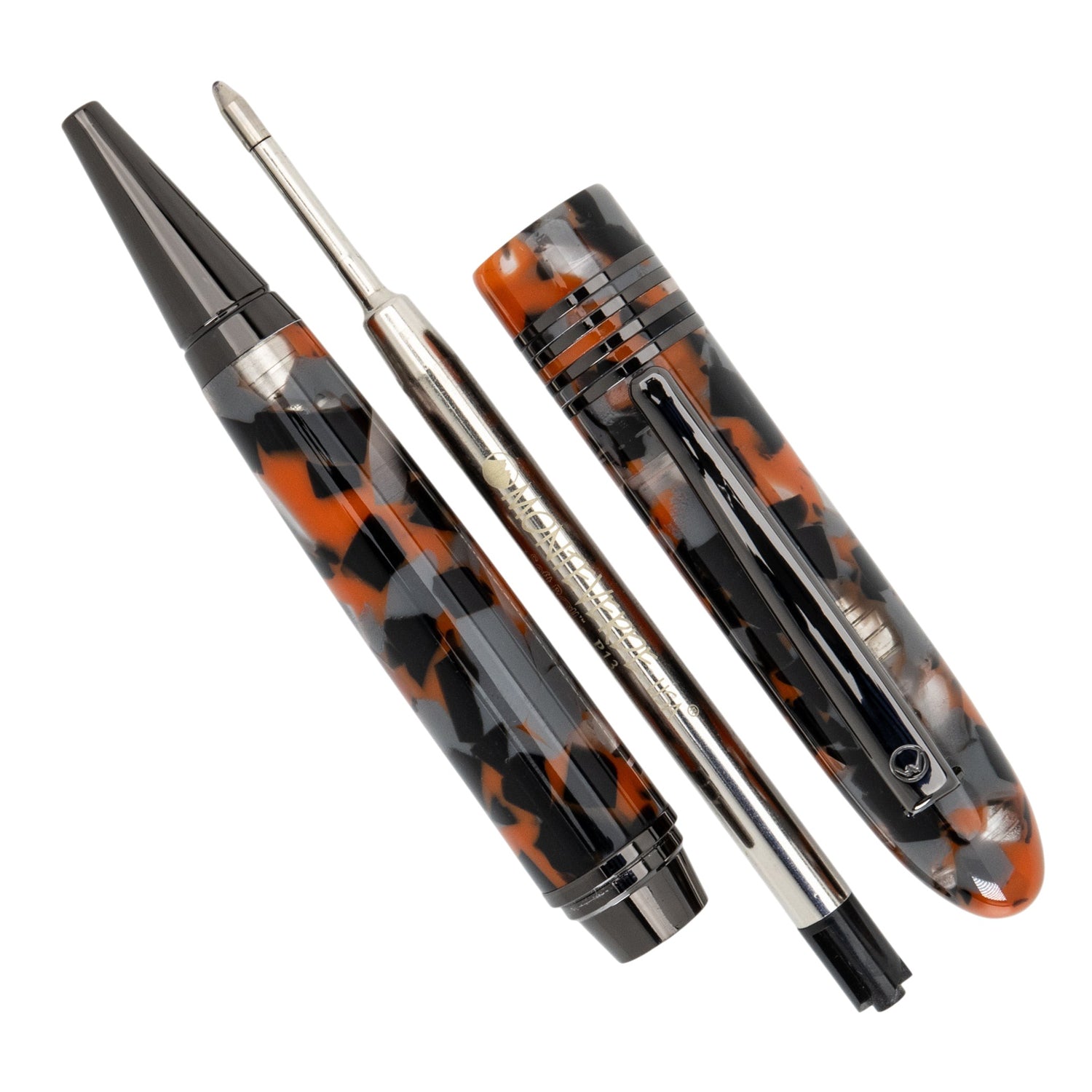 Monteverde Mountains of The World Orange PVD Ballpoint Pen MV41707