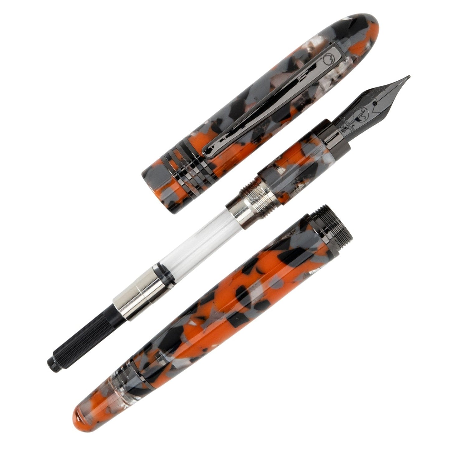 Monteverde Mountains of The World Orange PVD Fountain Pen