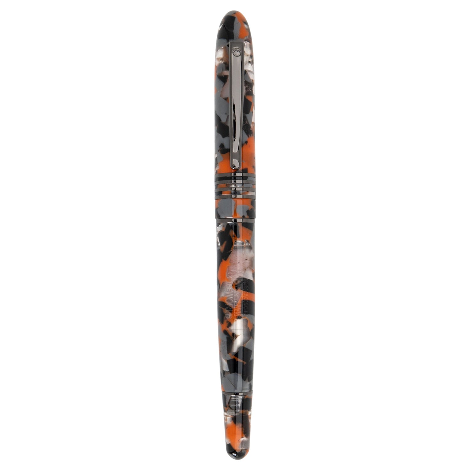 Monteverde Mountains of The World Orange PVD Fountain Pen