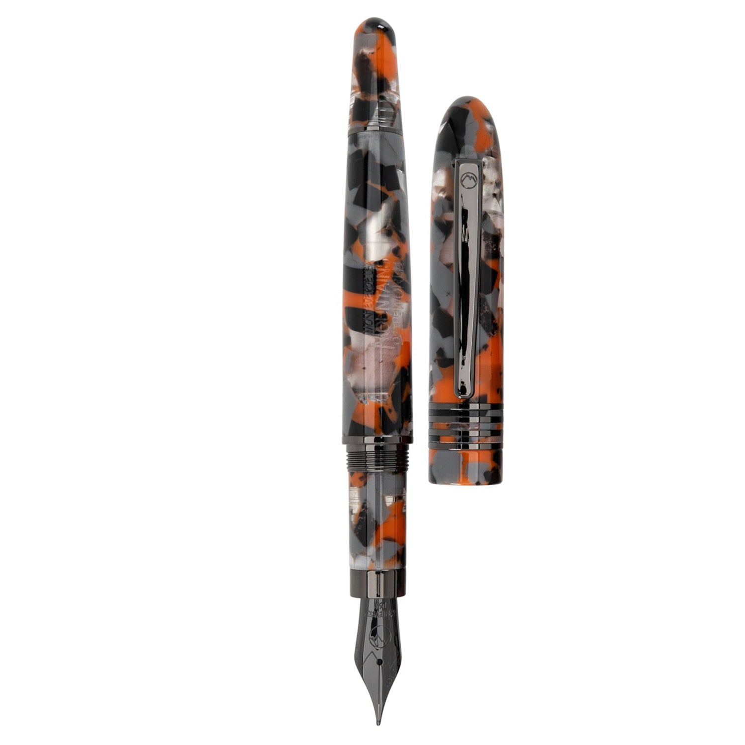 Monteverde Mountains of The World Orange PVD Fountain Pen