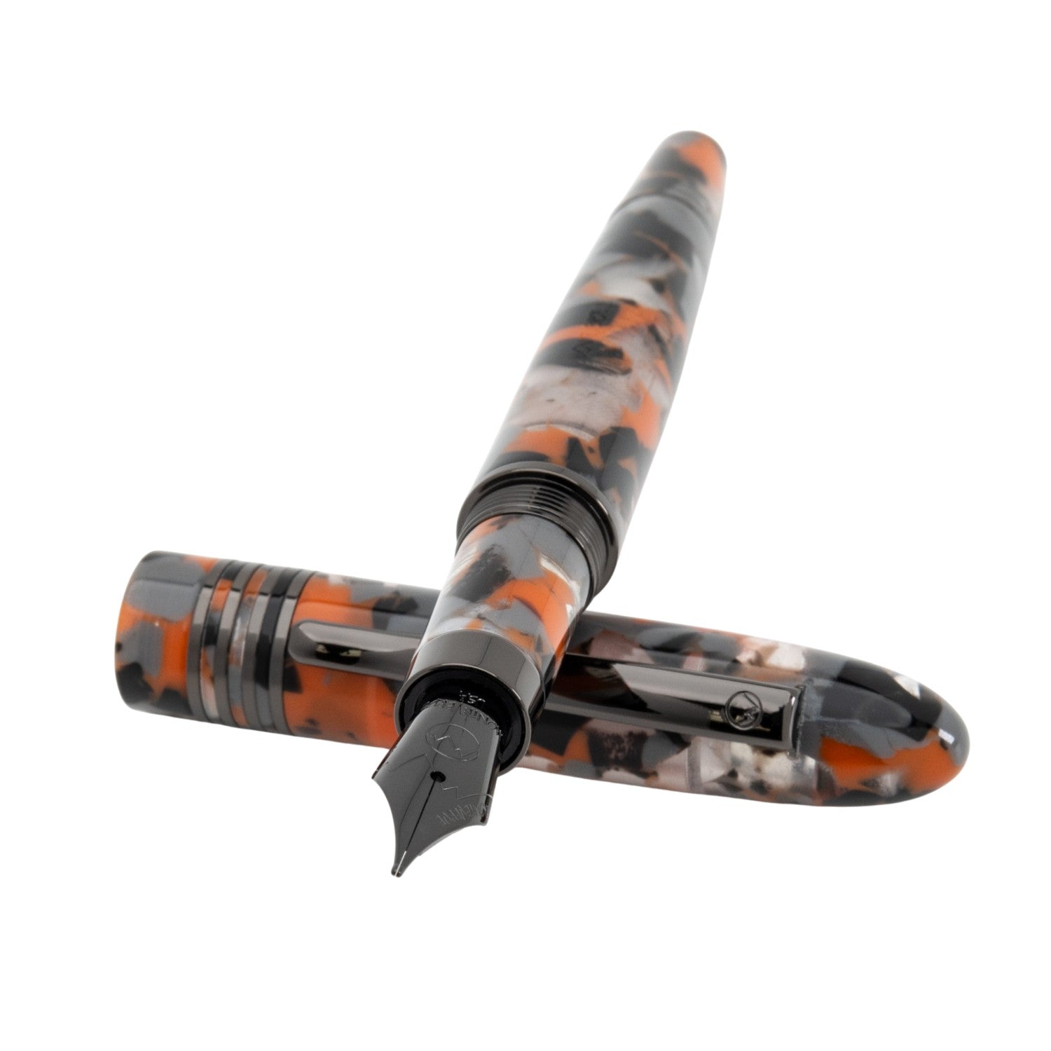 Monteverde Mountains of The World Orange PVD Fountain Pen