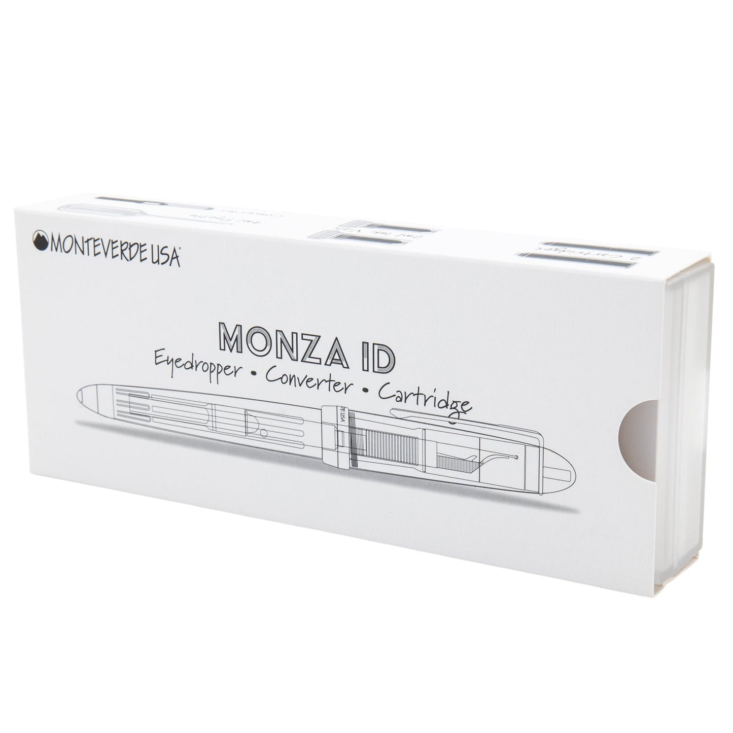 Monteverde Monza ID Clear CT Fountain Pen