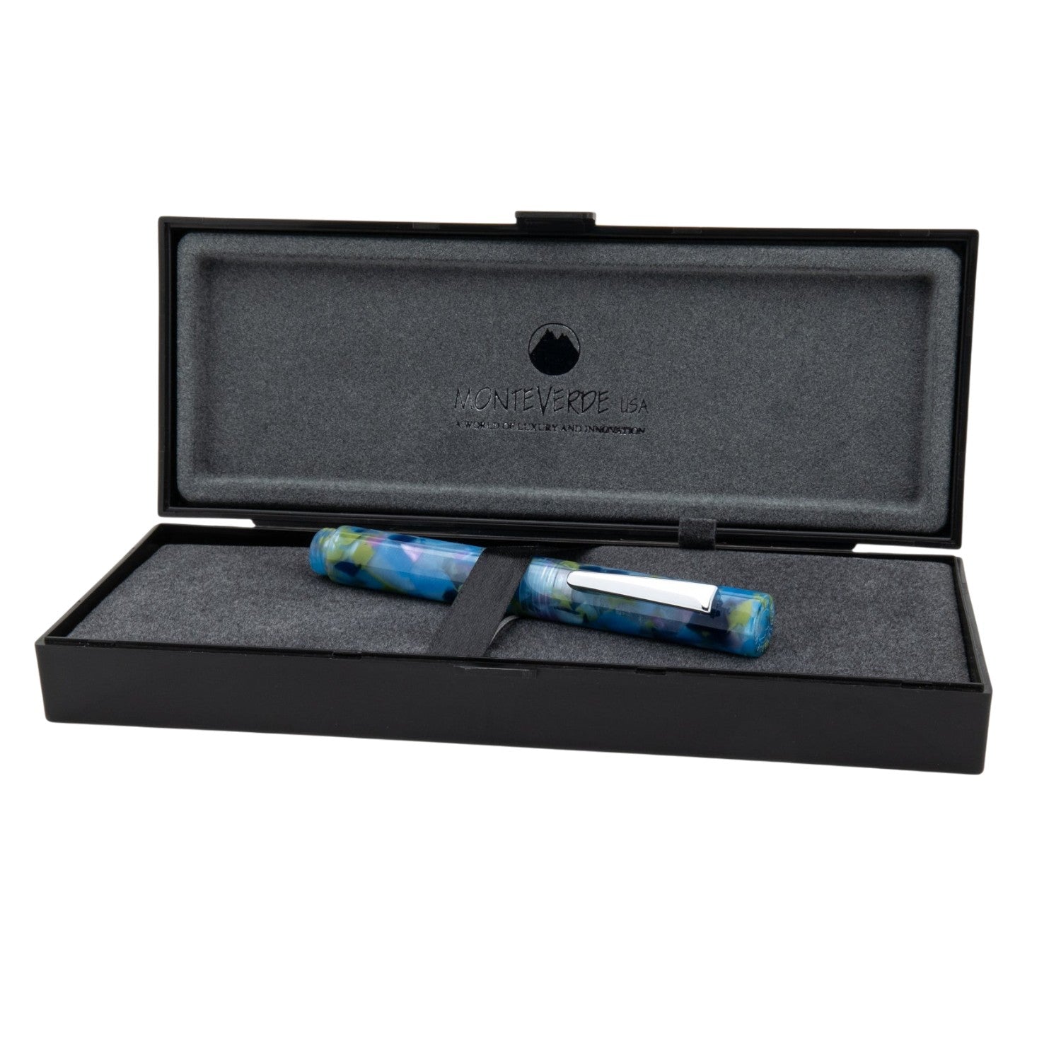 Monteverde MVP Blue Squares CT Fountain Pen