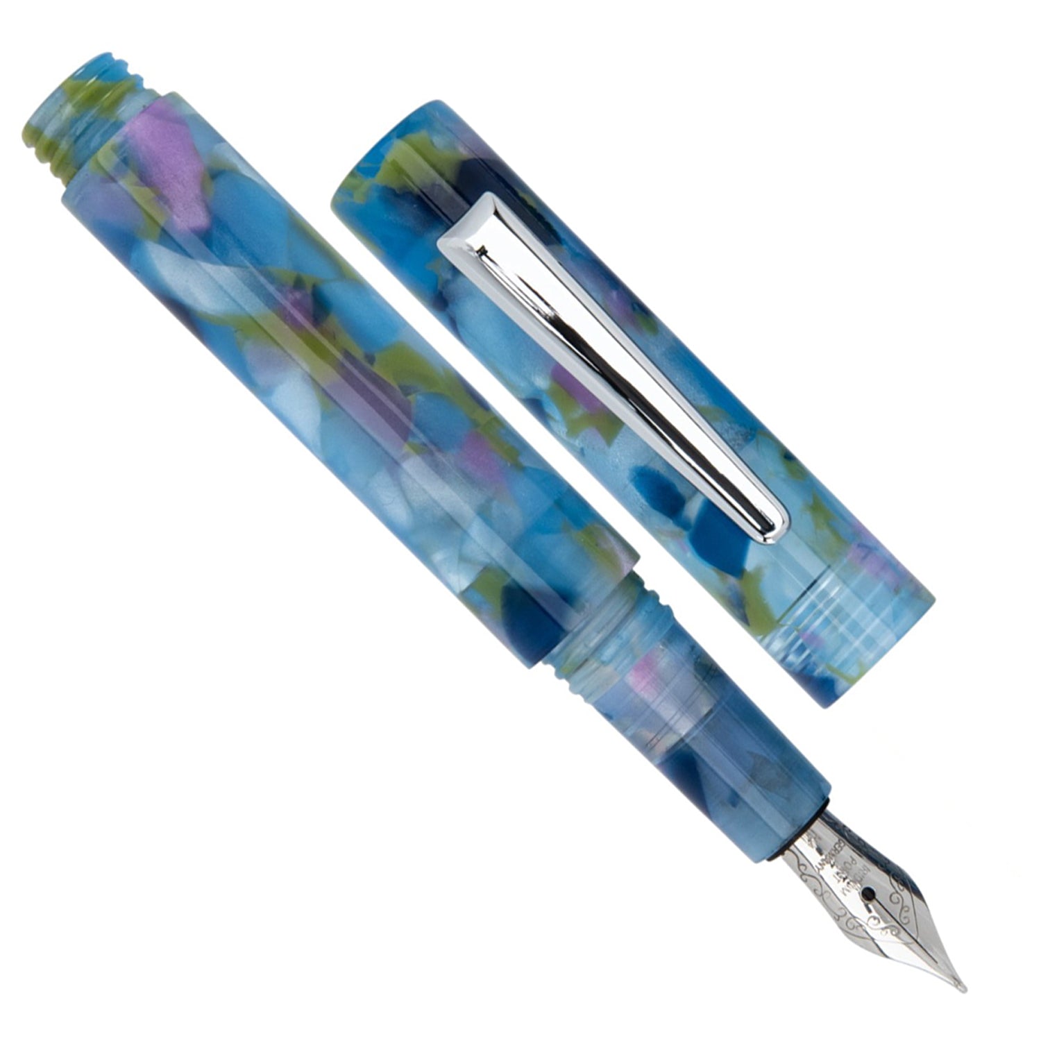 Monteverde MVP Blue Squares CT Fountain Pen