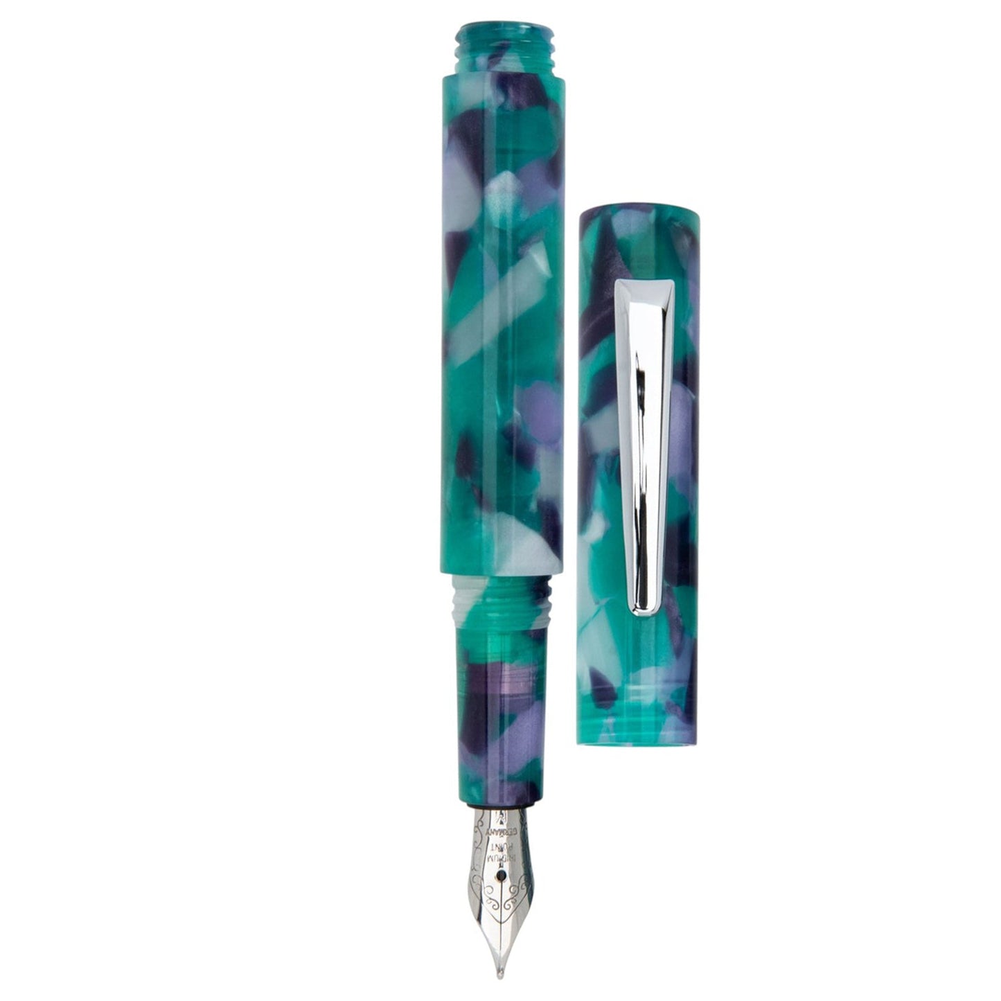 Monteverde MVP Green Abstracts CT Fountain Pen