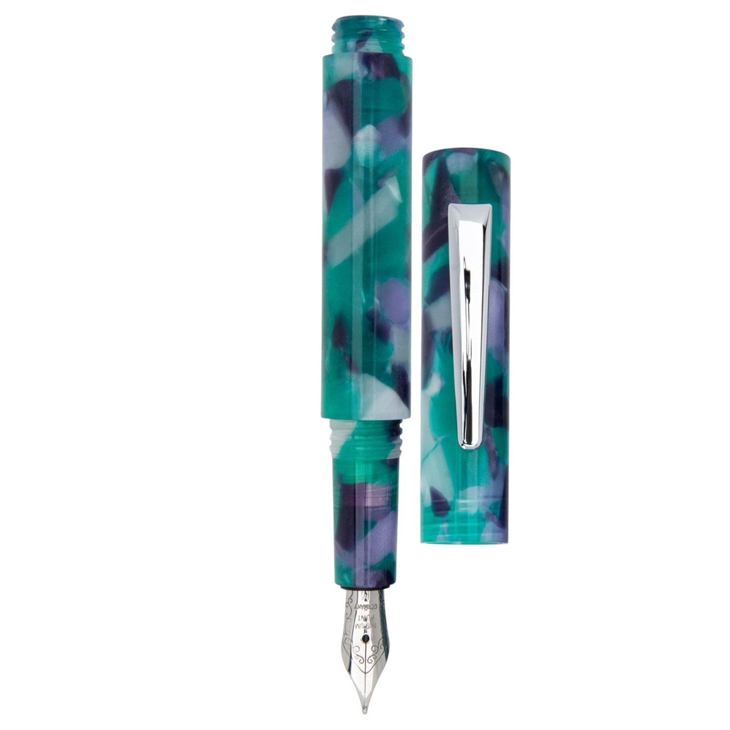 Monteverde MVP Green Abstracts CT Fountain Pen