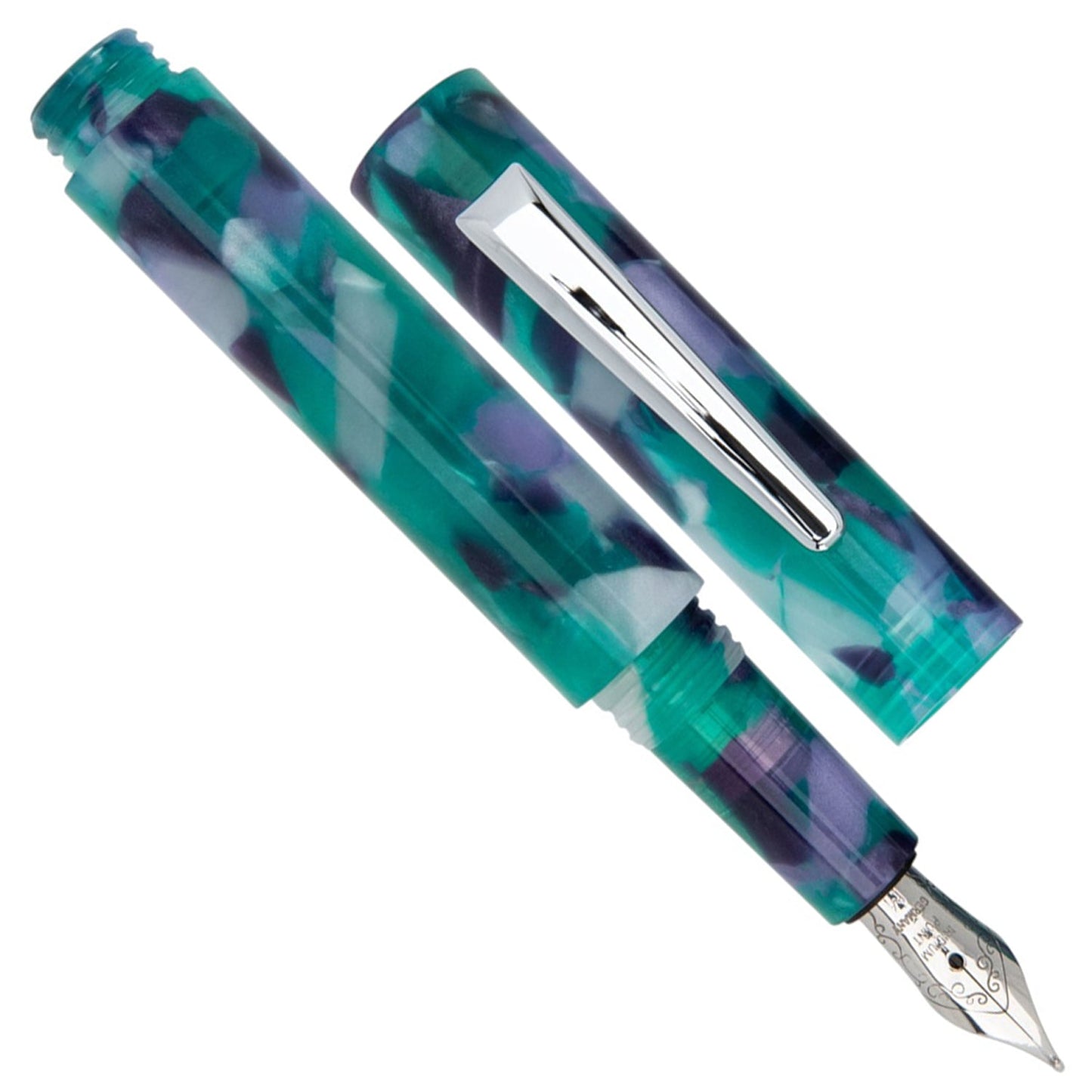 Monteverde MVP Green Abstracts CT Fountain Pen