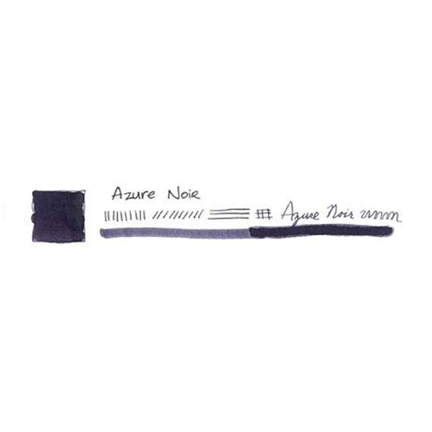 Monteverde Noir Ink Bottle (Azure - 90 ML) G308AN