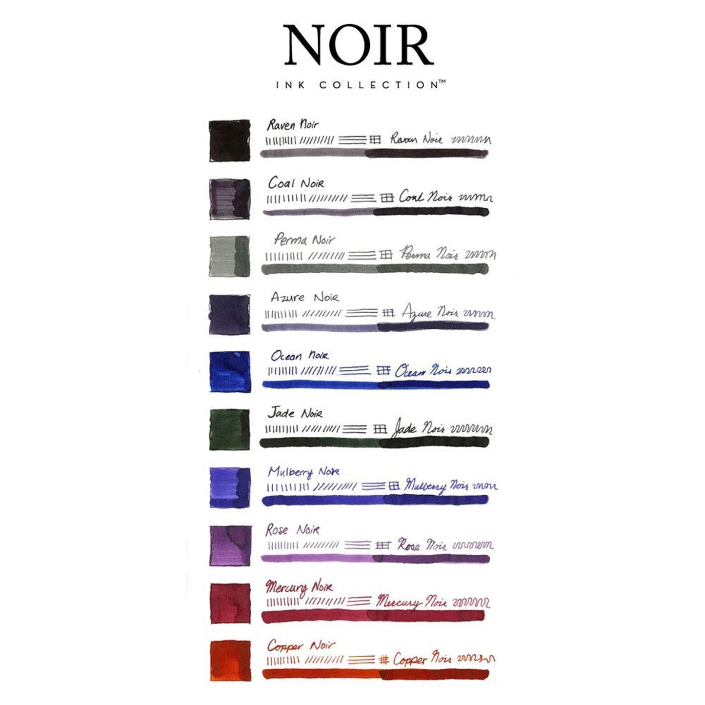Monteverde Noir Ink Bottle (Raven - 30 ML) G309VN