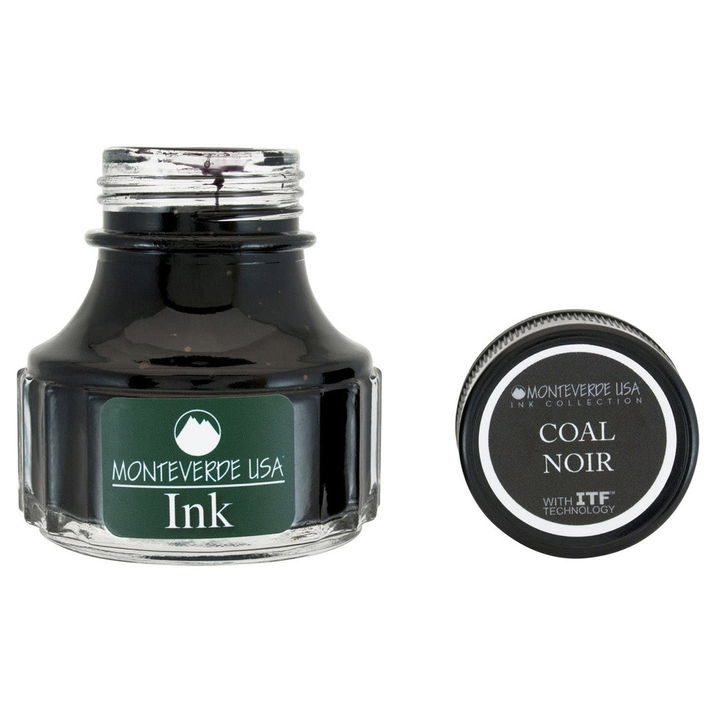 Monteverde Noir Ink Bottle (Coal - 90 ML) G308LN
