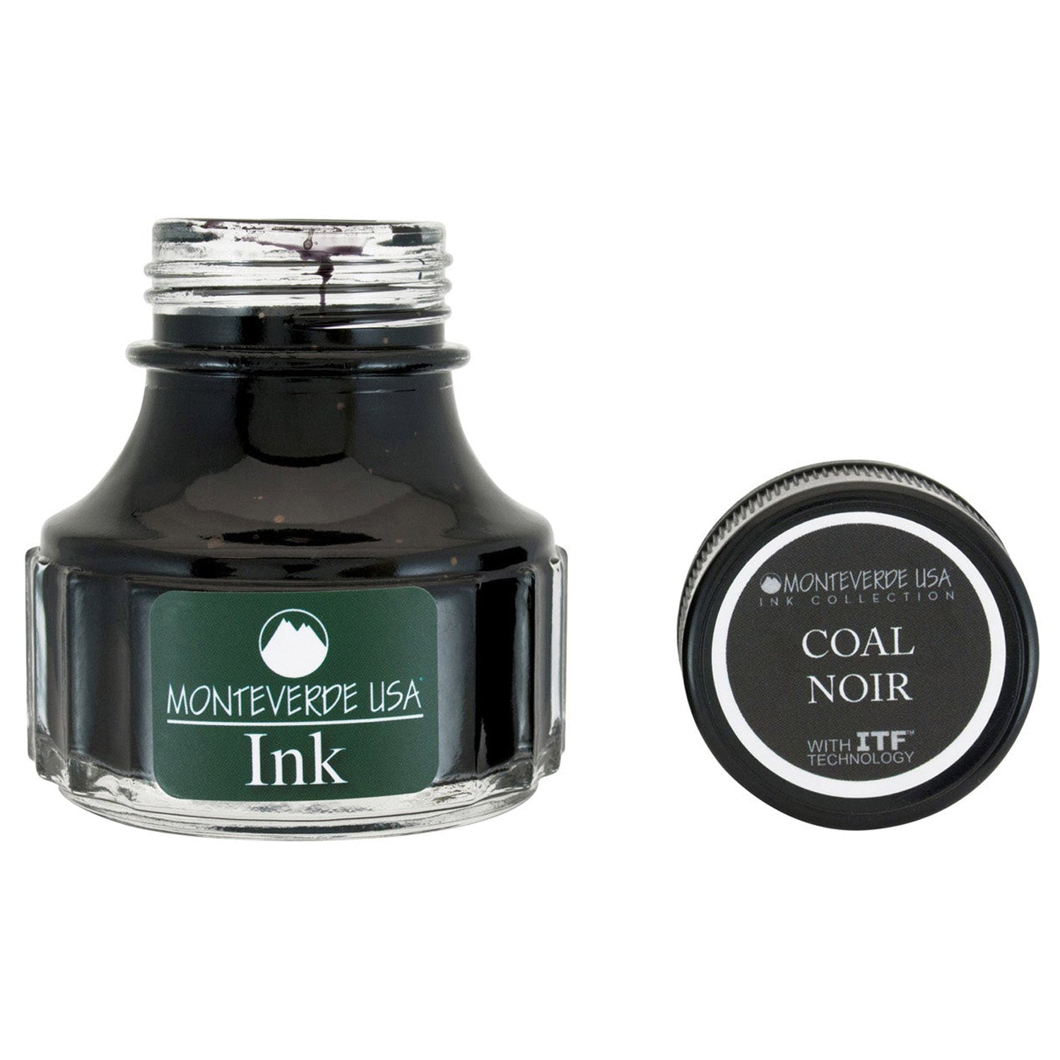 Monteverde Noir Ink Bottle (Coal - 90 ML) G308LN