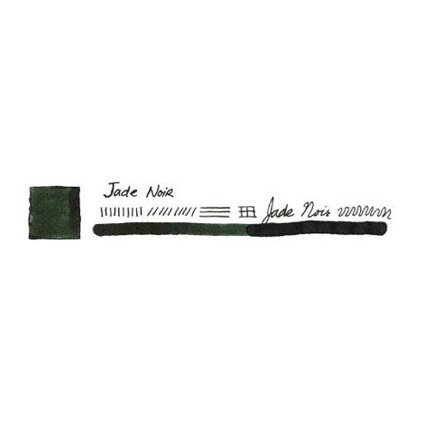 Monteverde Noir Ink Bottle (Jade - 90 ML) G308JN