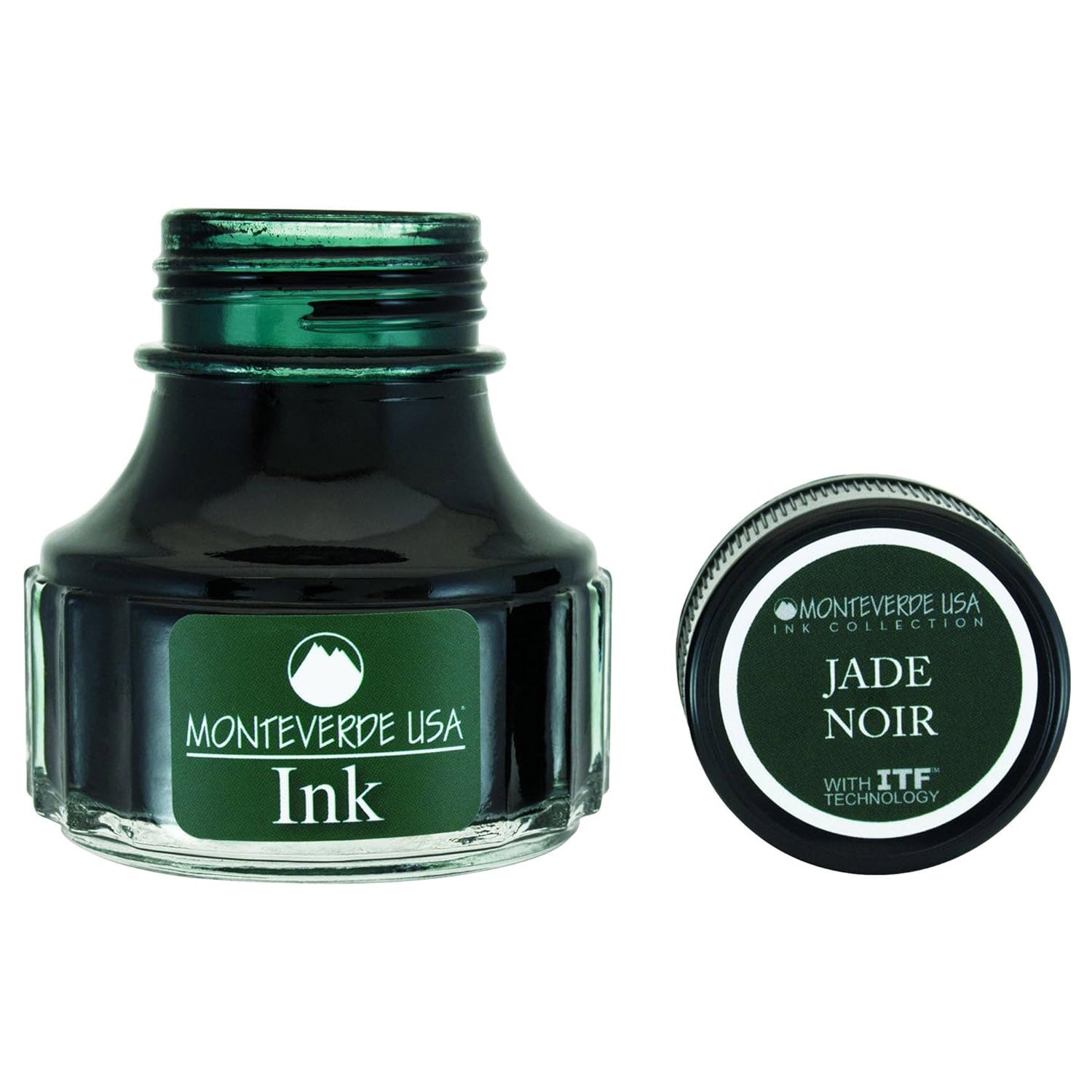 Monteverde Noir Ink Bottle (Jade - 90 ML) G308JN